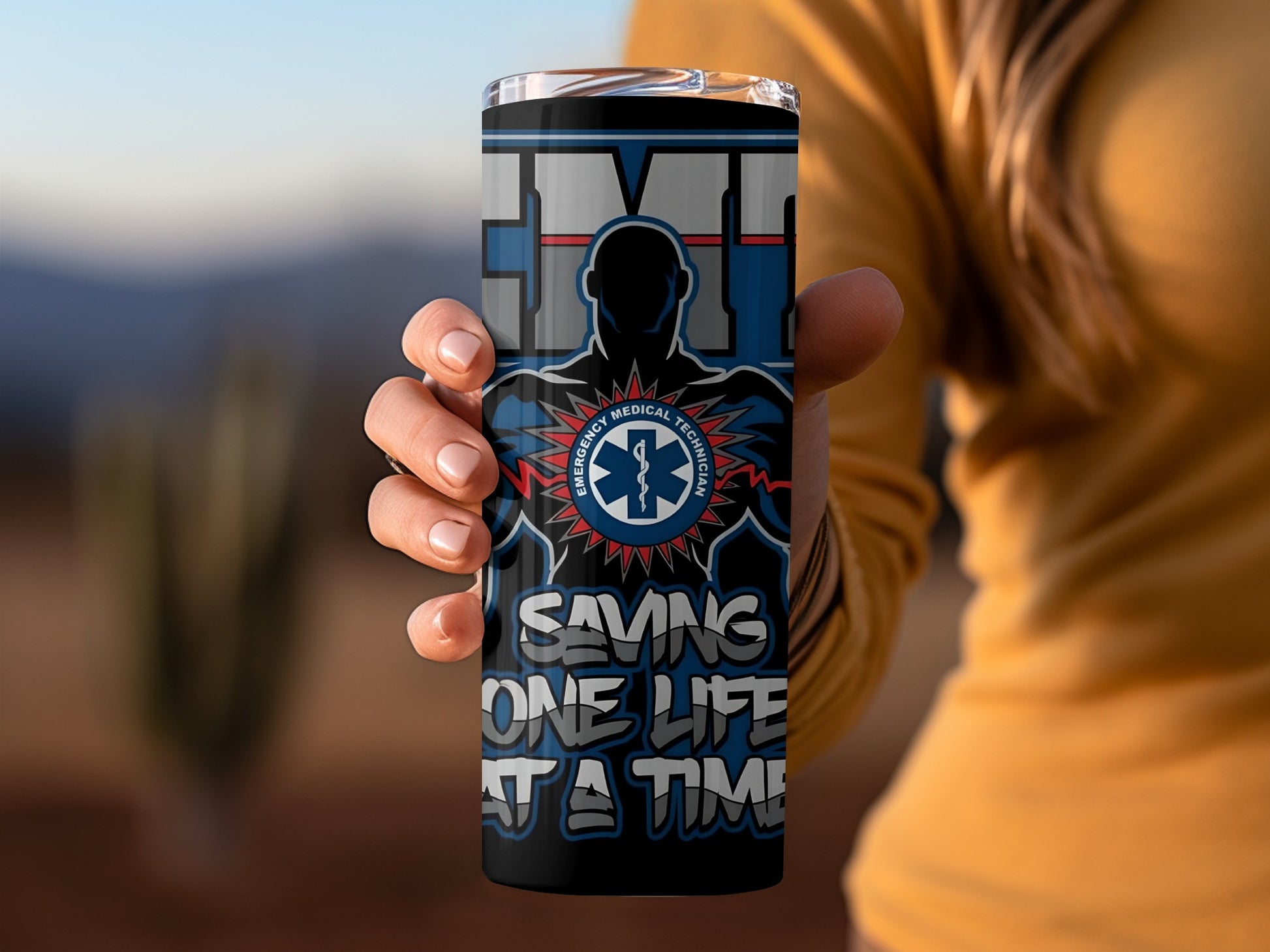 EMT Saving One Life at a Time product