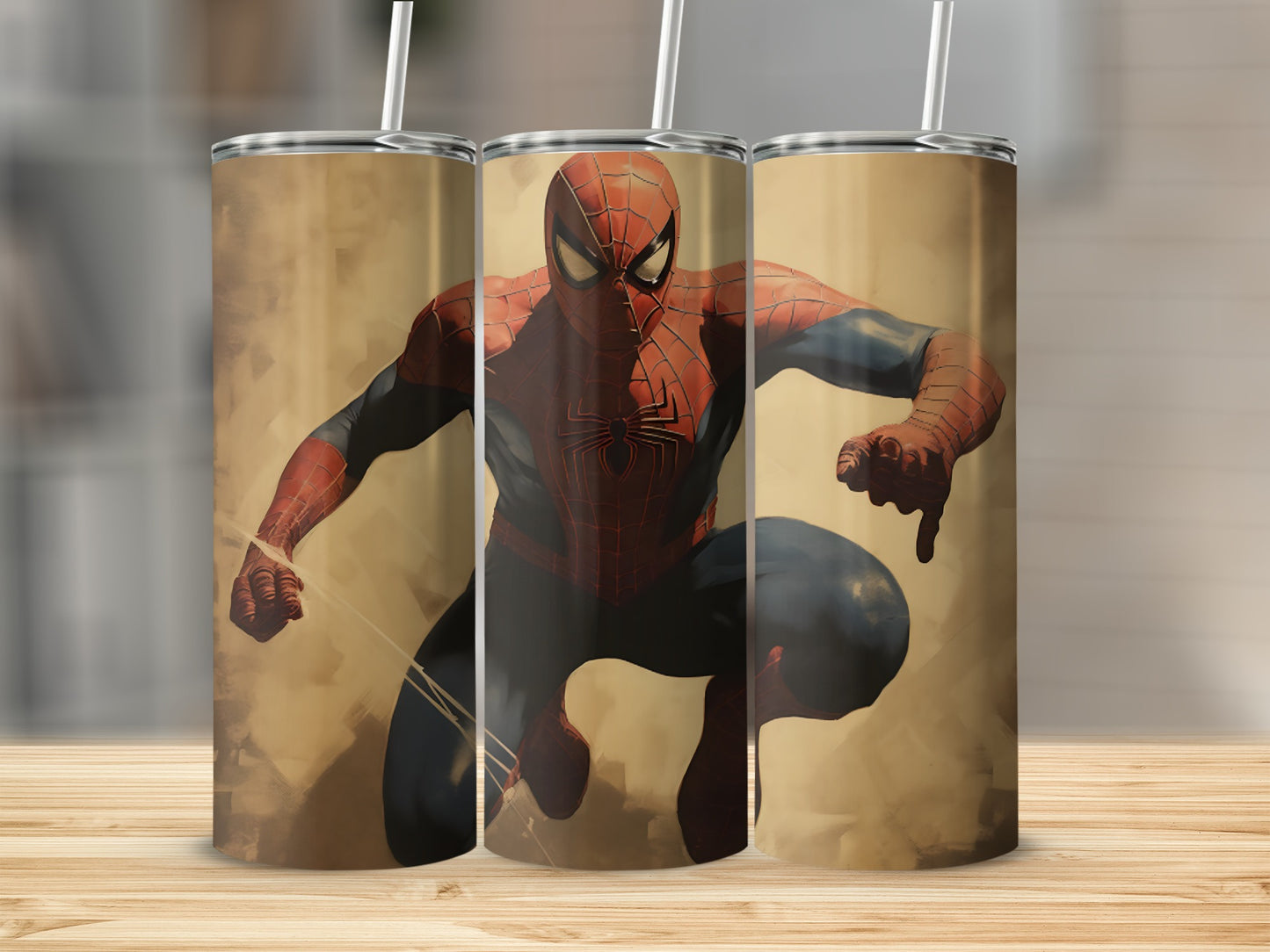 Spider-Man Action Pose Double-Walled Tumbler