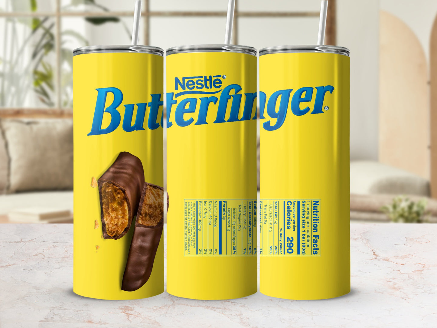 Nestle Butterfinger Nutrition Facts Calories Tumbler product type