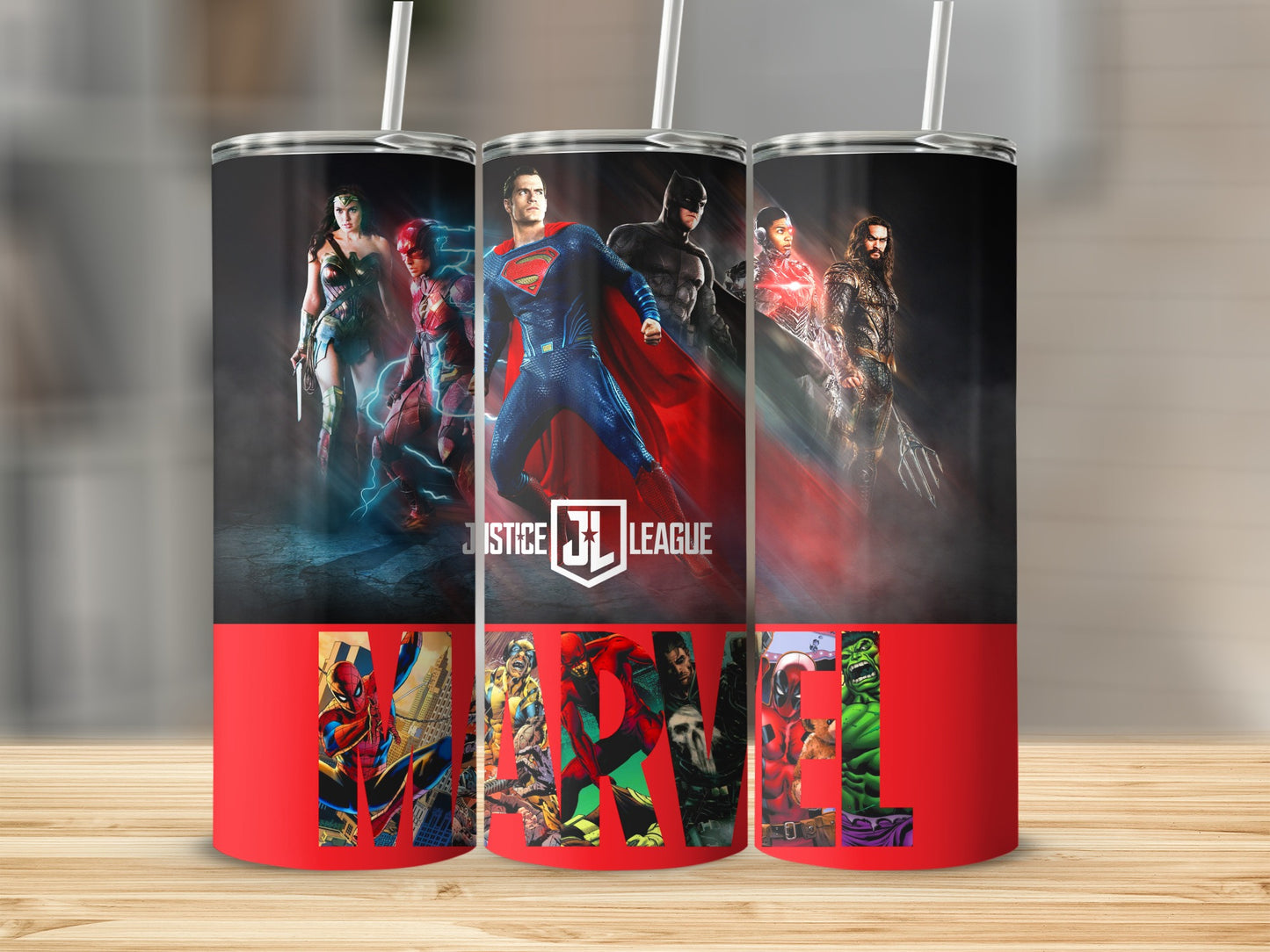 Justice League Marvel Superheroes Tumbler product type