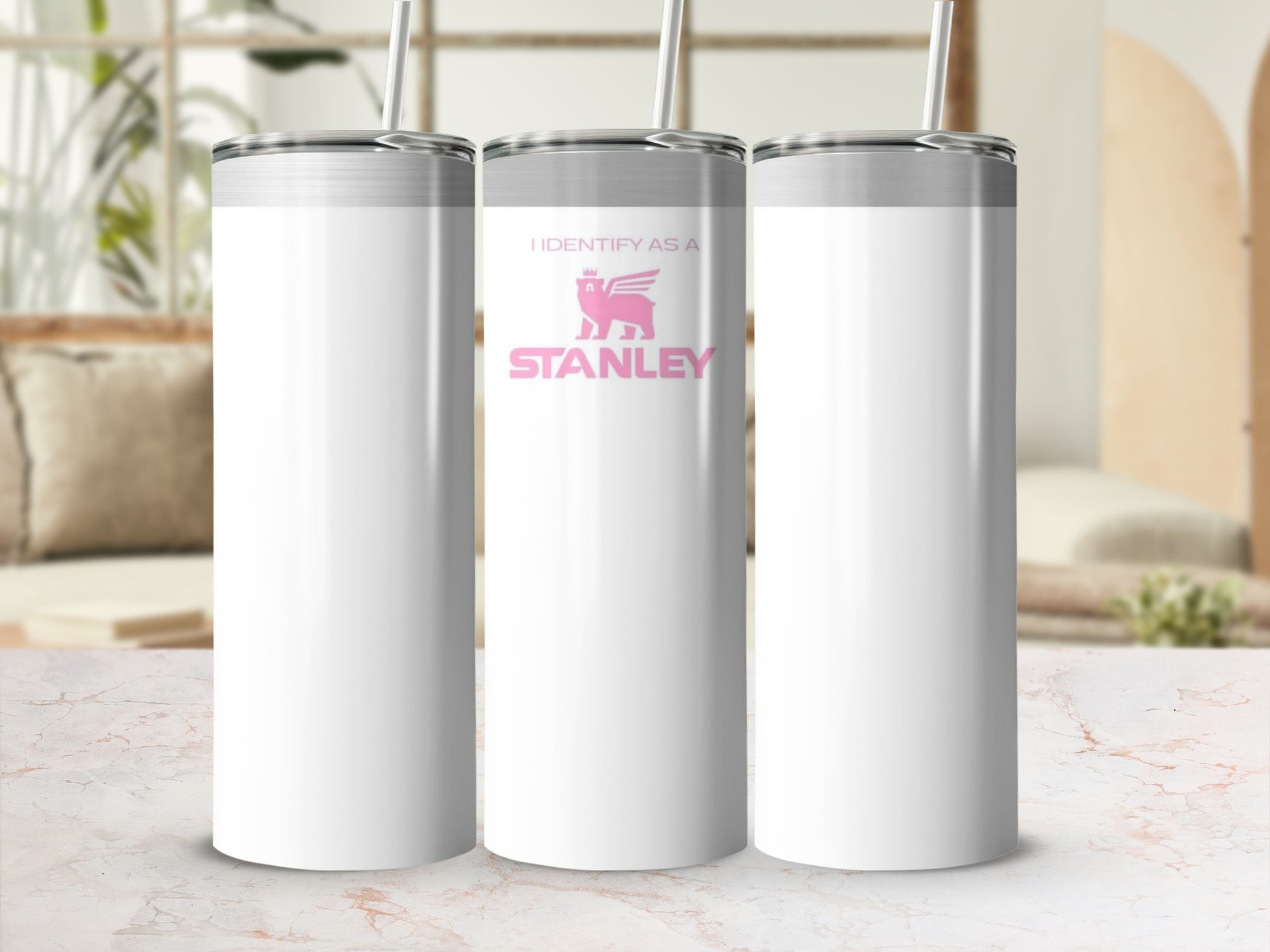 I Identify As A Stanley Tumbler Product