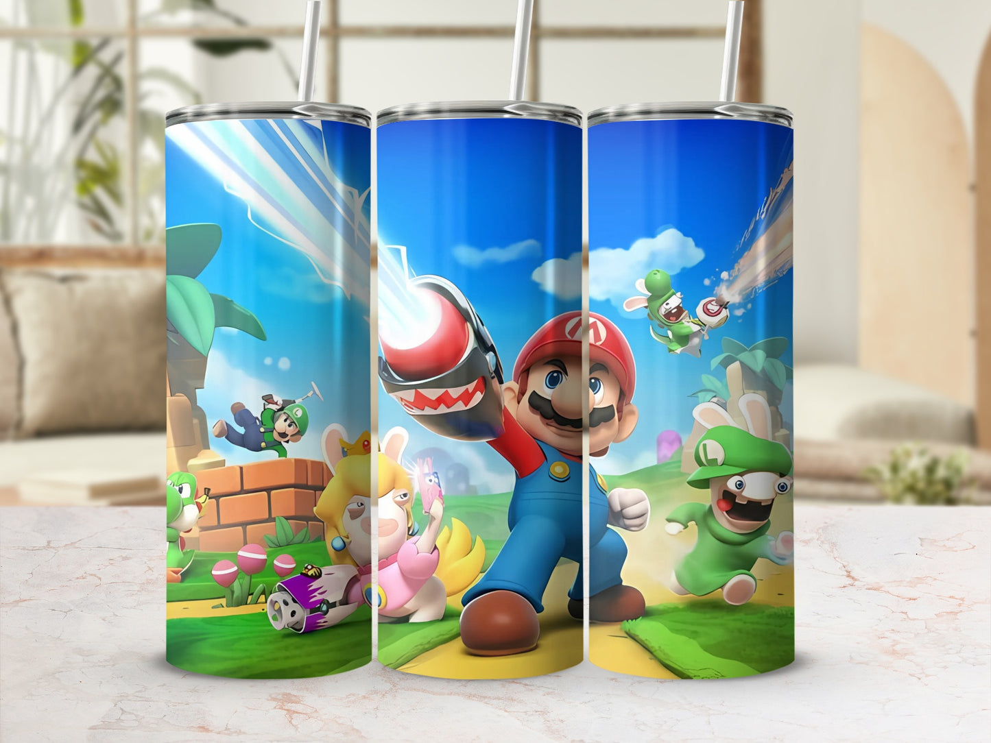 Mario and Friends Heroic Adventure Tumbler Flask