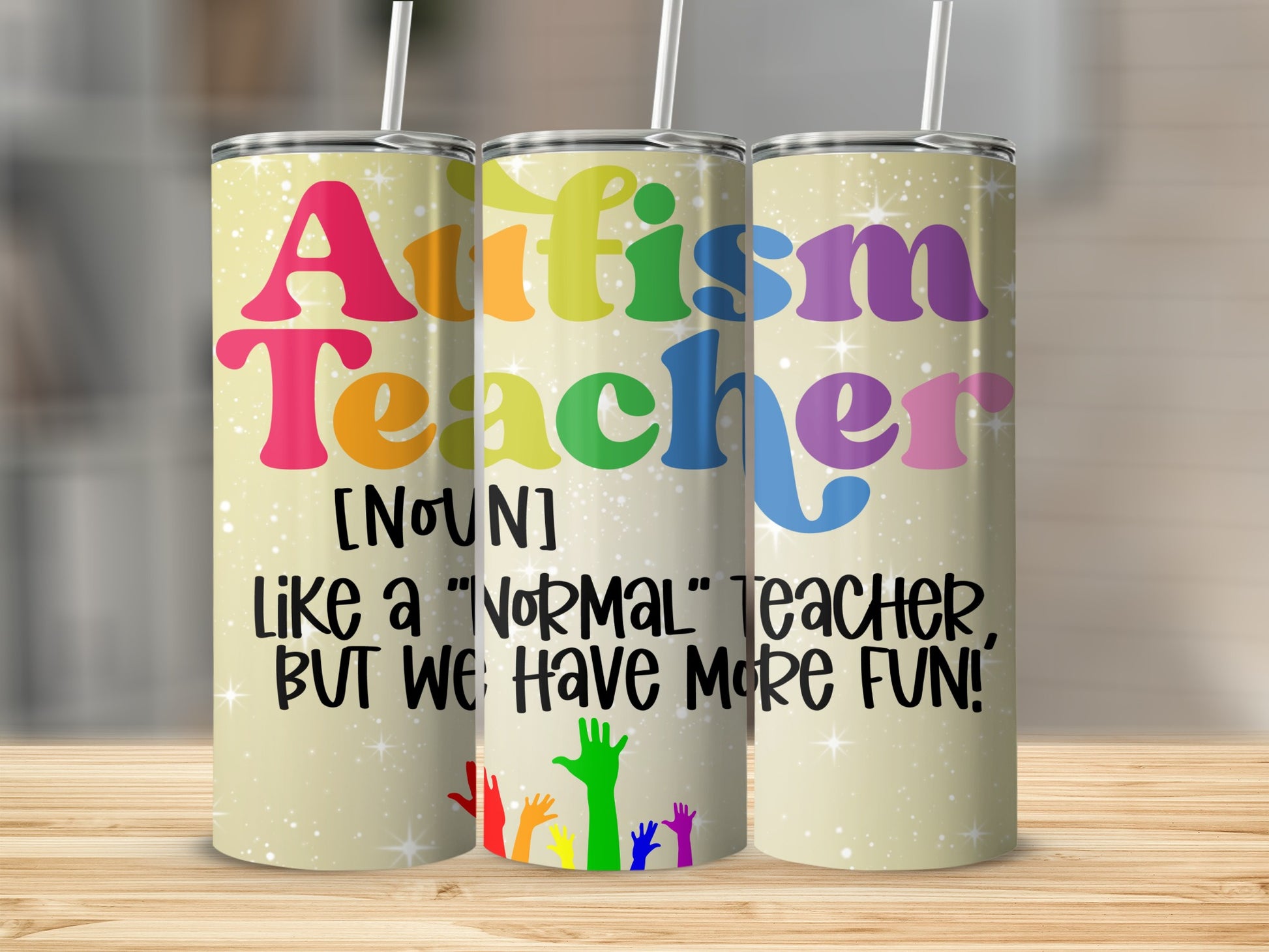 Autism Teacher Noun Like a Normal Teacher Fun Product