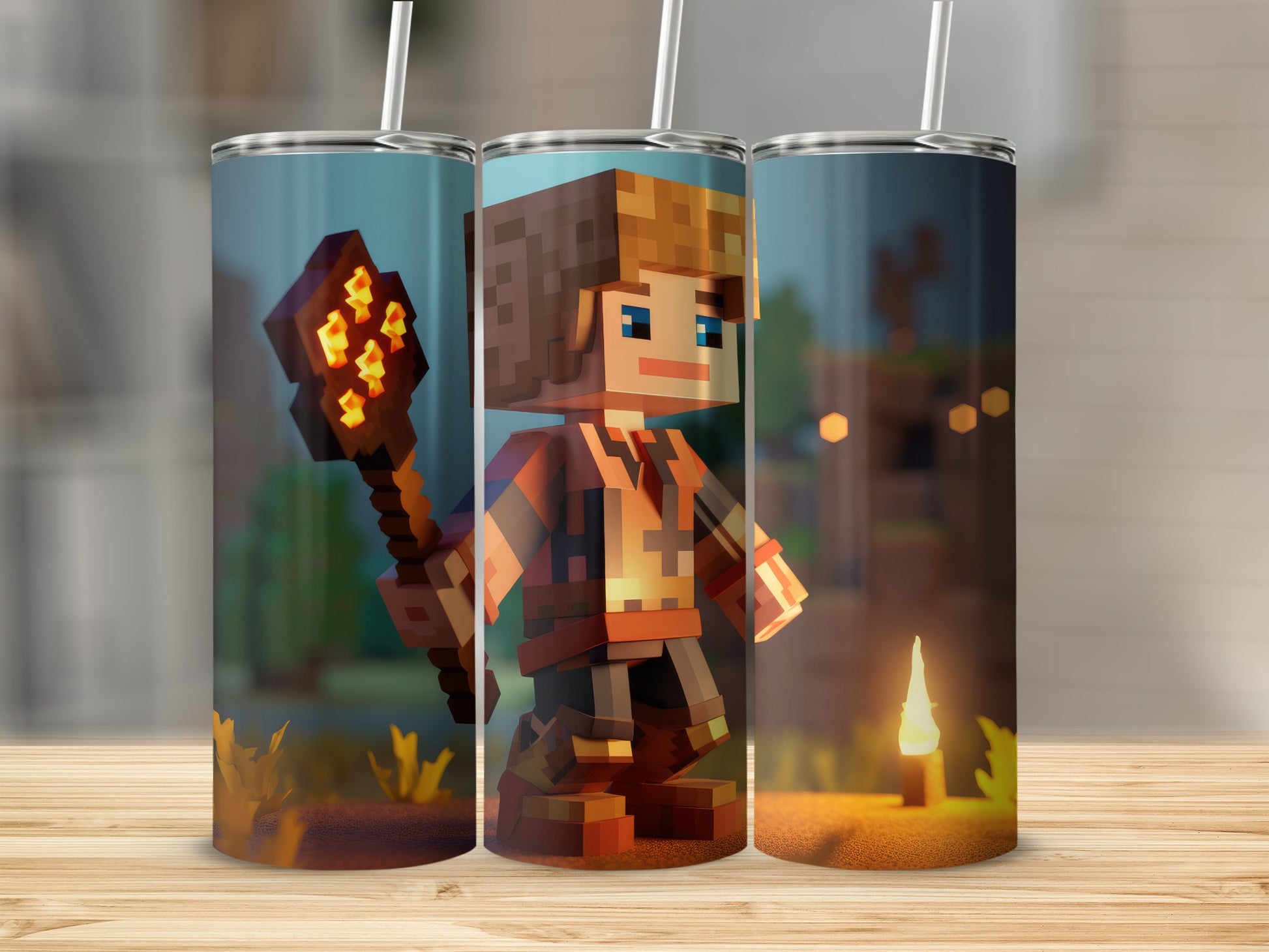 Themed Gaming Character Printed Tumbler Product