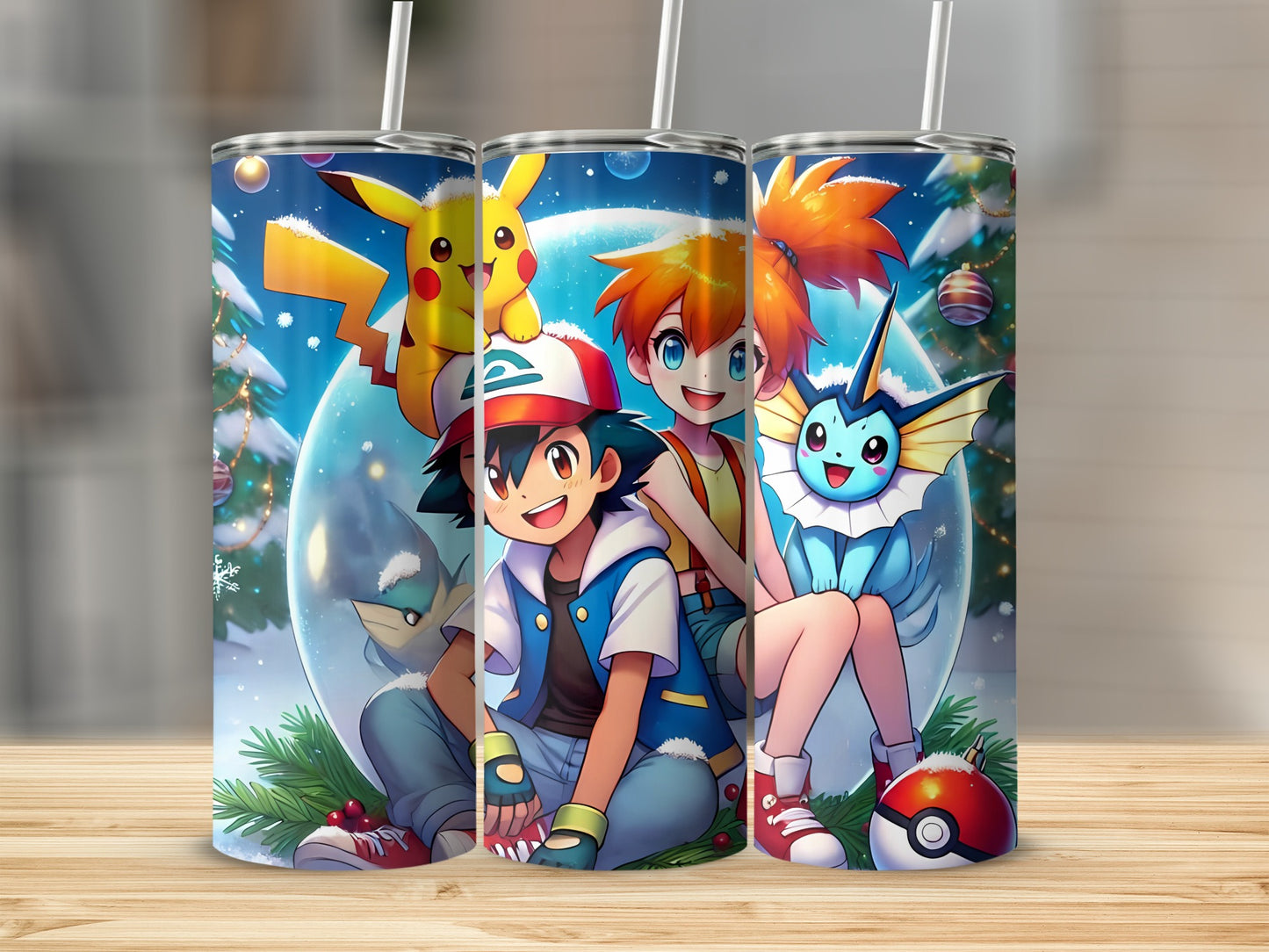 Holiday Themed Cartoon Character Tumbler Collection