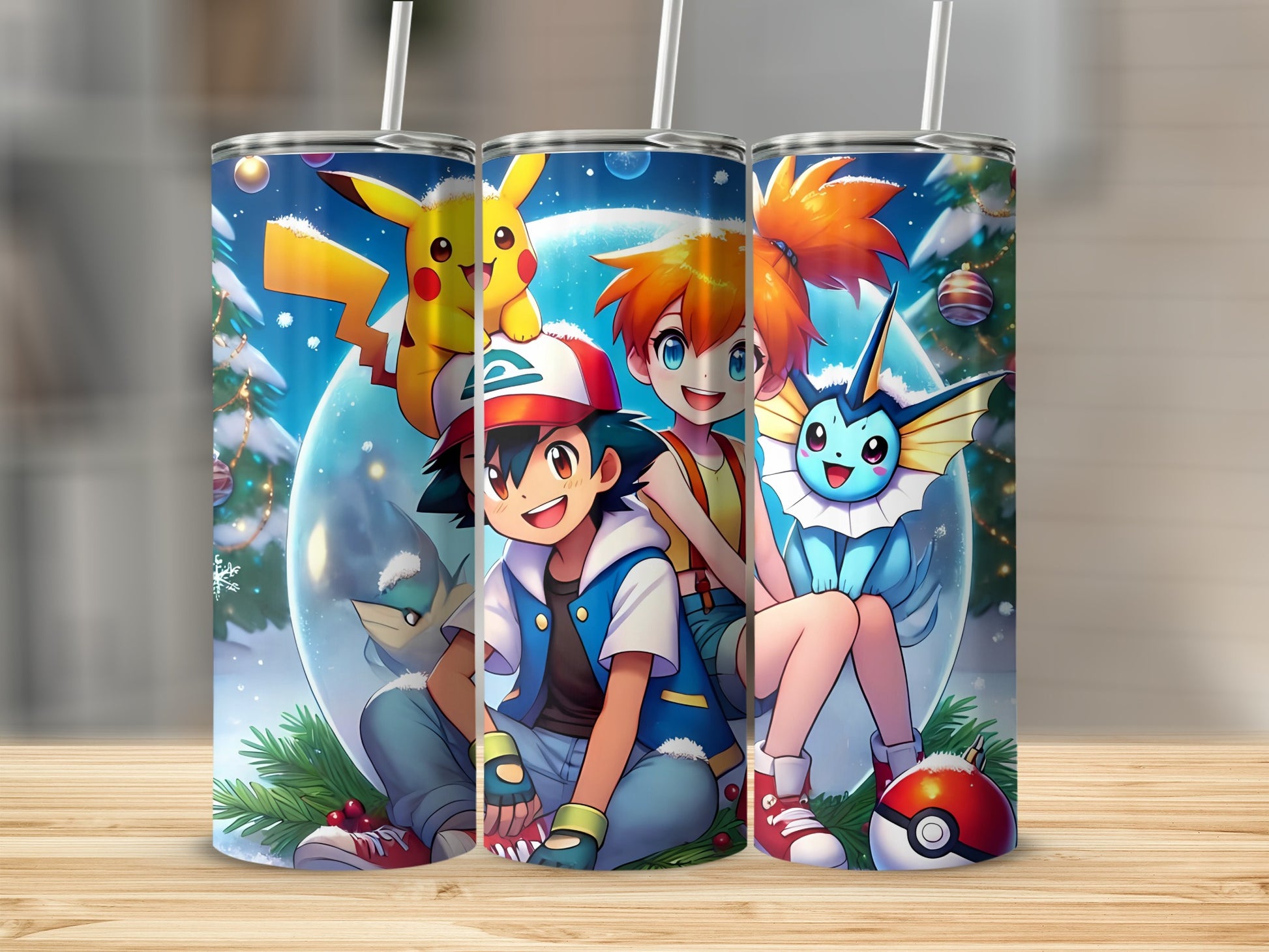 Holiday Themed Cartoon Character Tumbler Collection