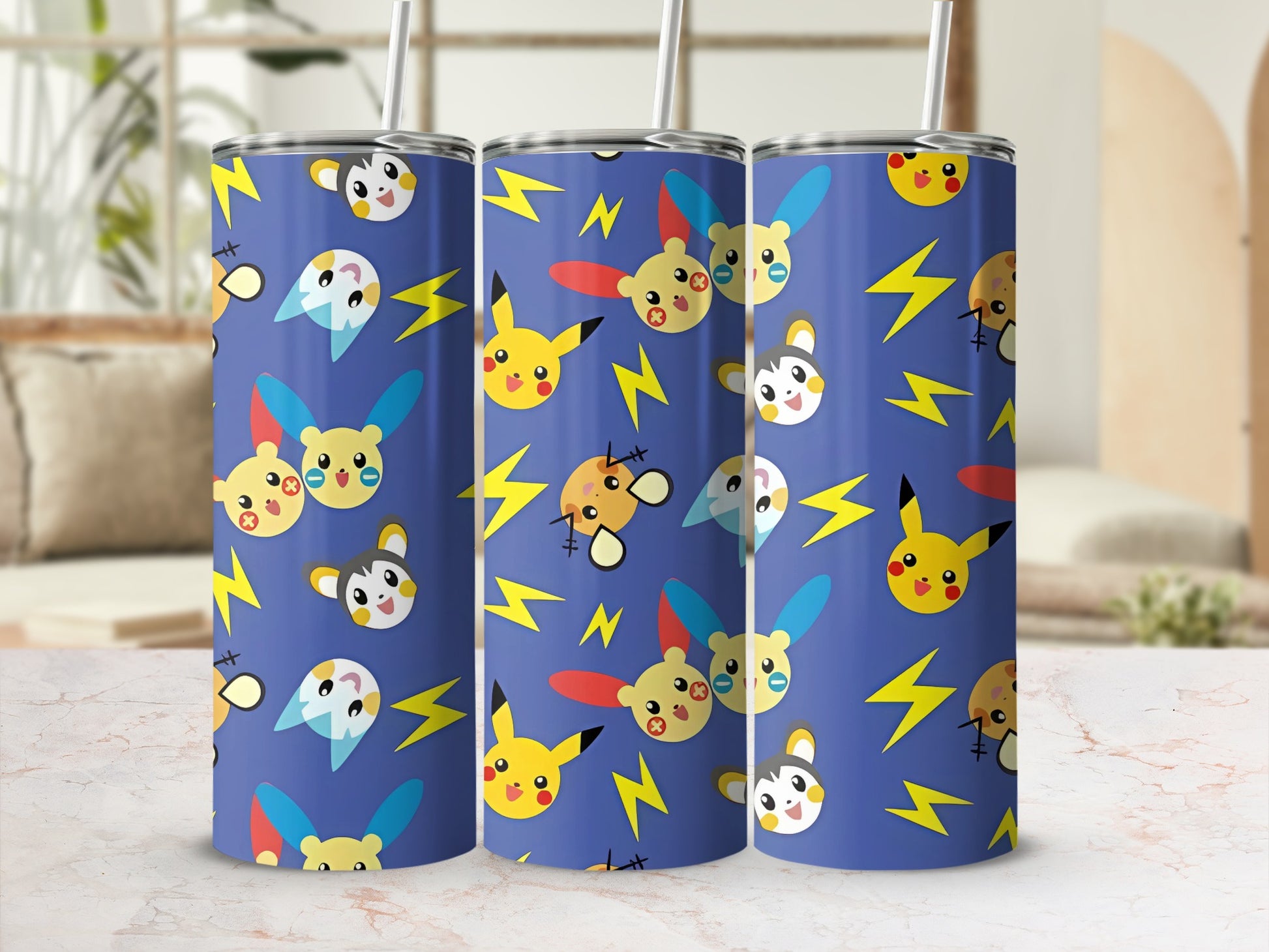 Colorful Animated Electric Character Design Tumbler