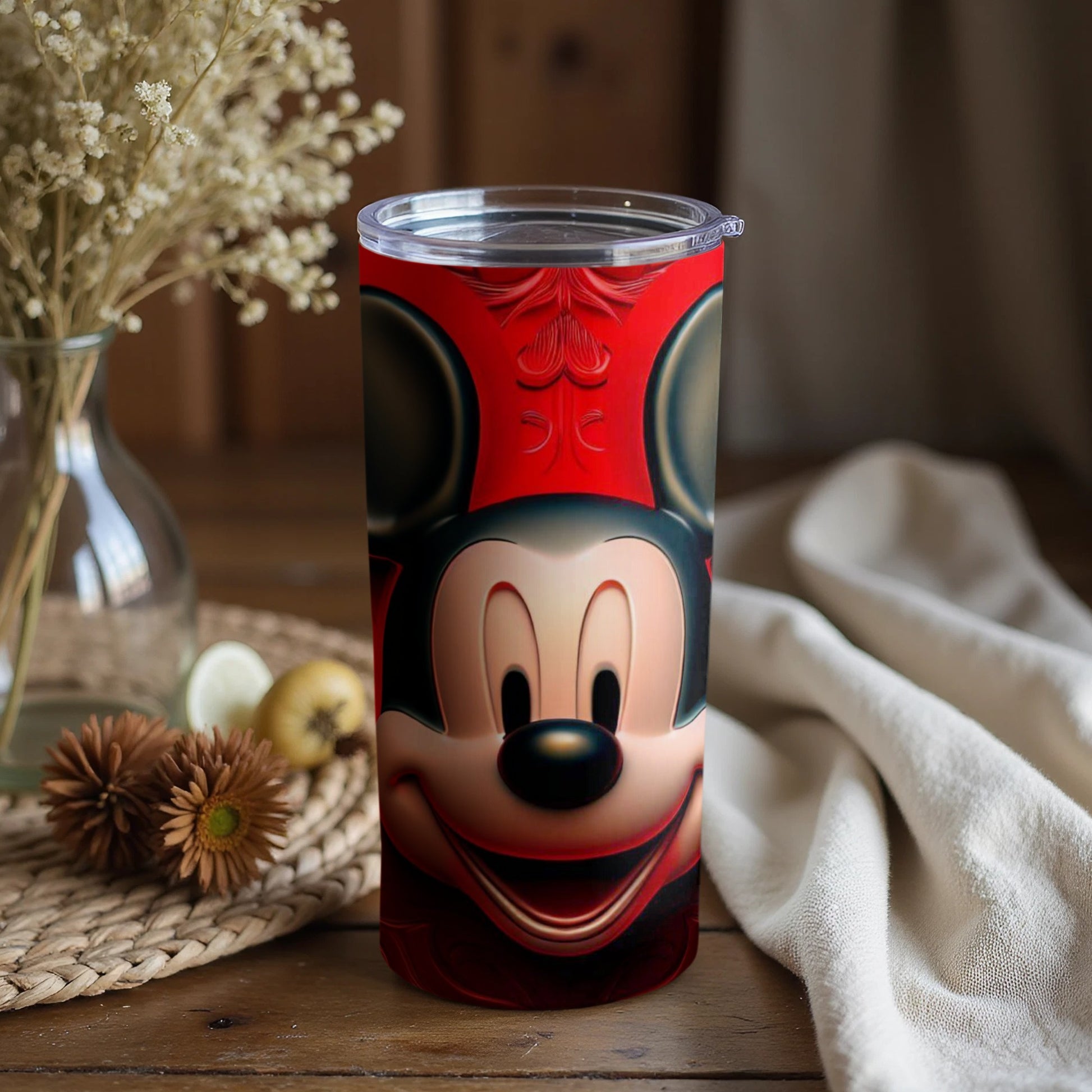Vibrant Disney Mickey Mouse Insulated Tumbler Cup