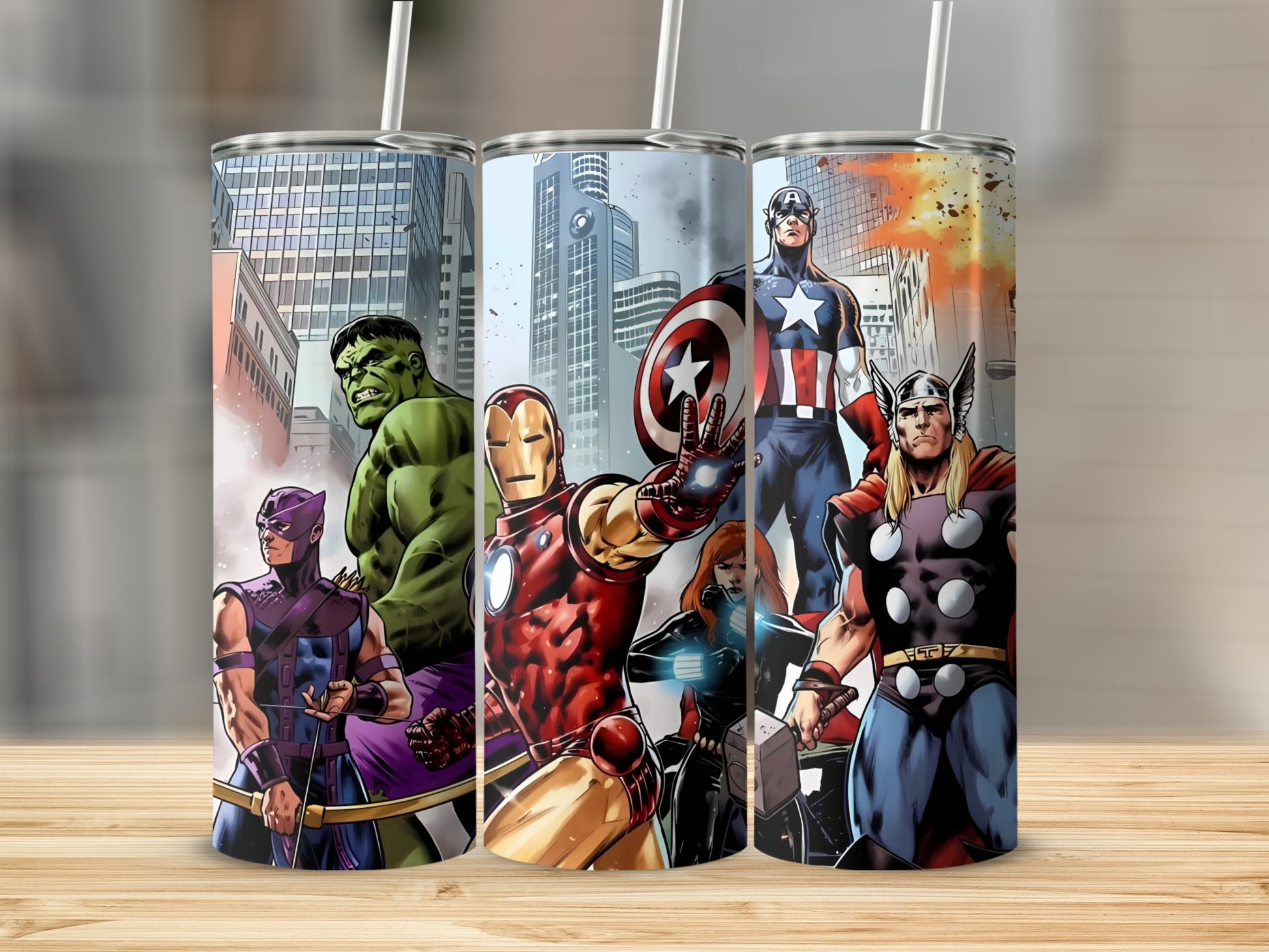 Marvel Superheroes Insulated Tumbler Cup for Fans