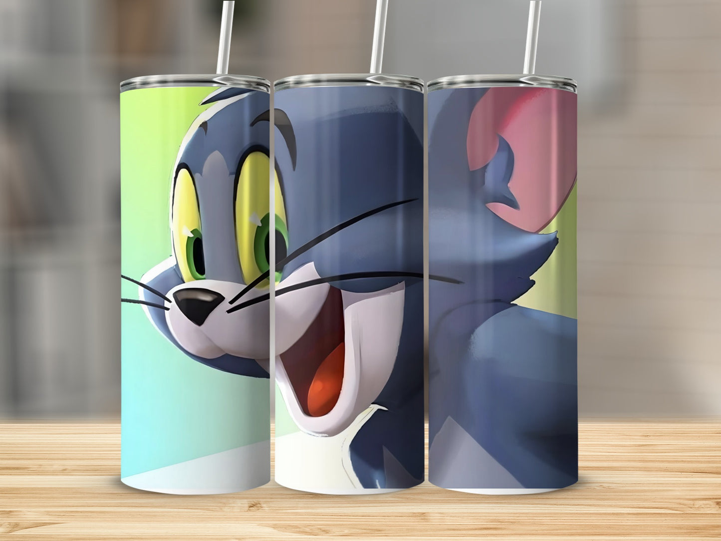 Vibrant Cartoon Character Tumblers for Kids Fun