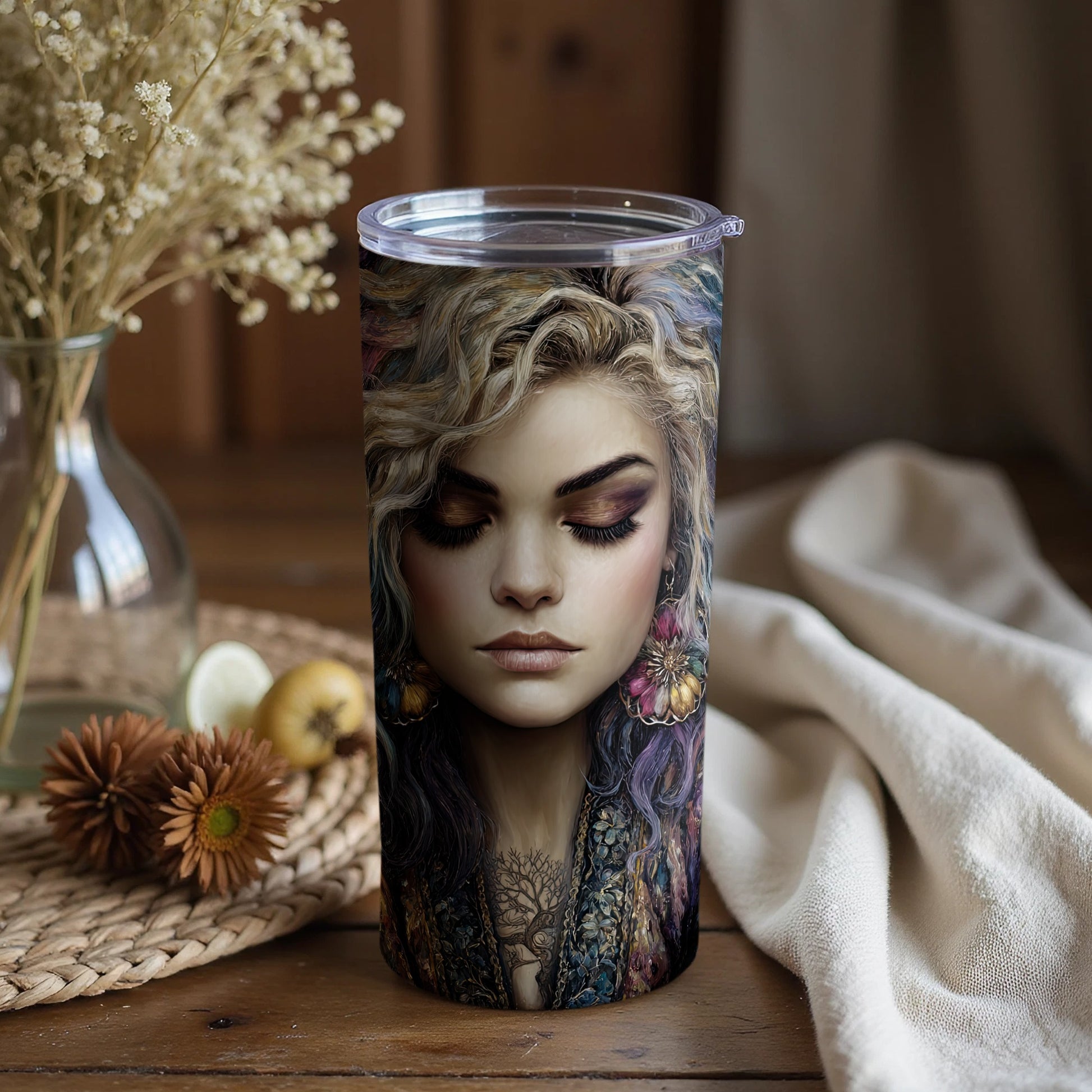 Coastal Charm Insulated Travel Tumbler