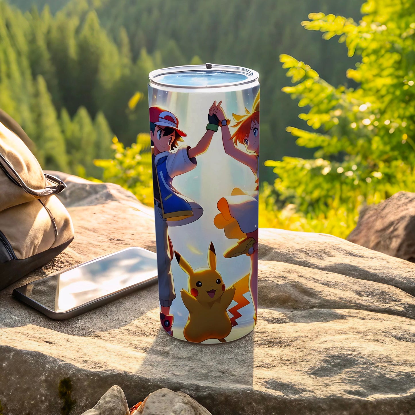Colorful Animated Characters Tumbler for Outdoor Trips