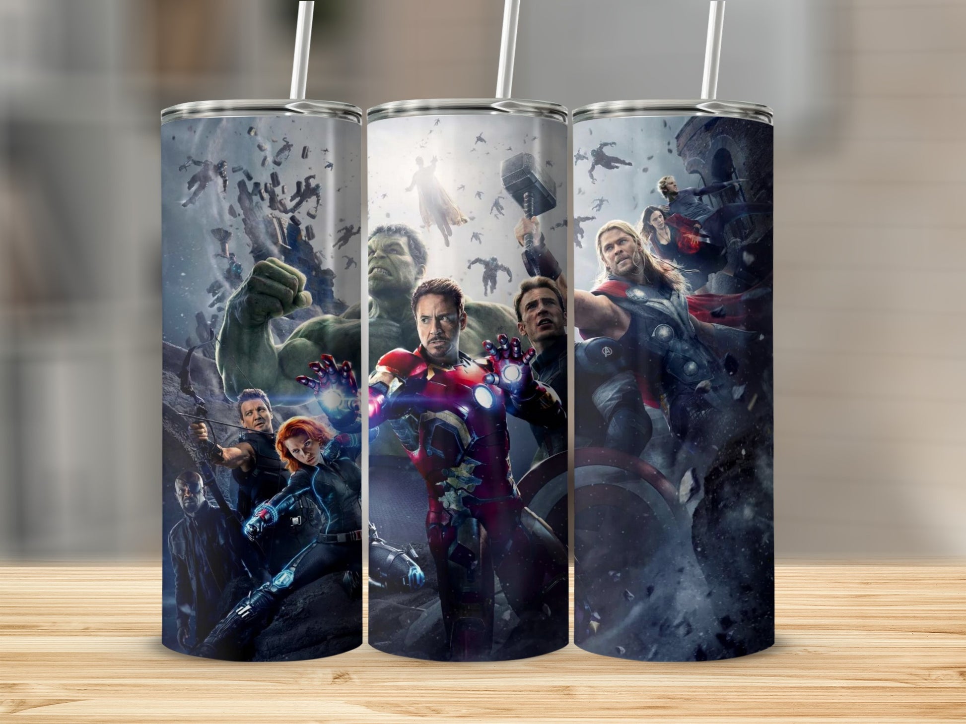 Marvel Avengers Characters Insulated Tumbler Cup