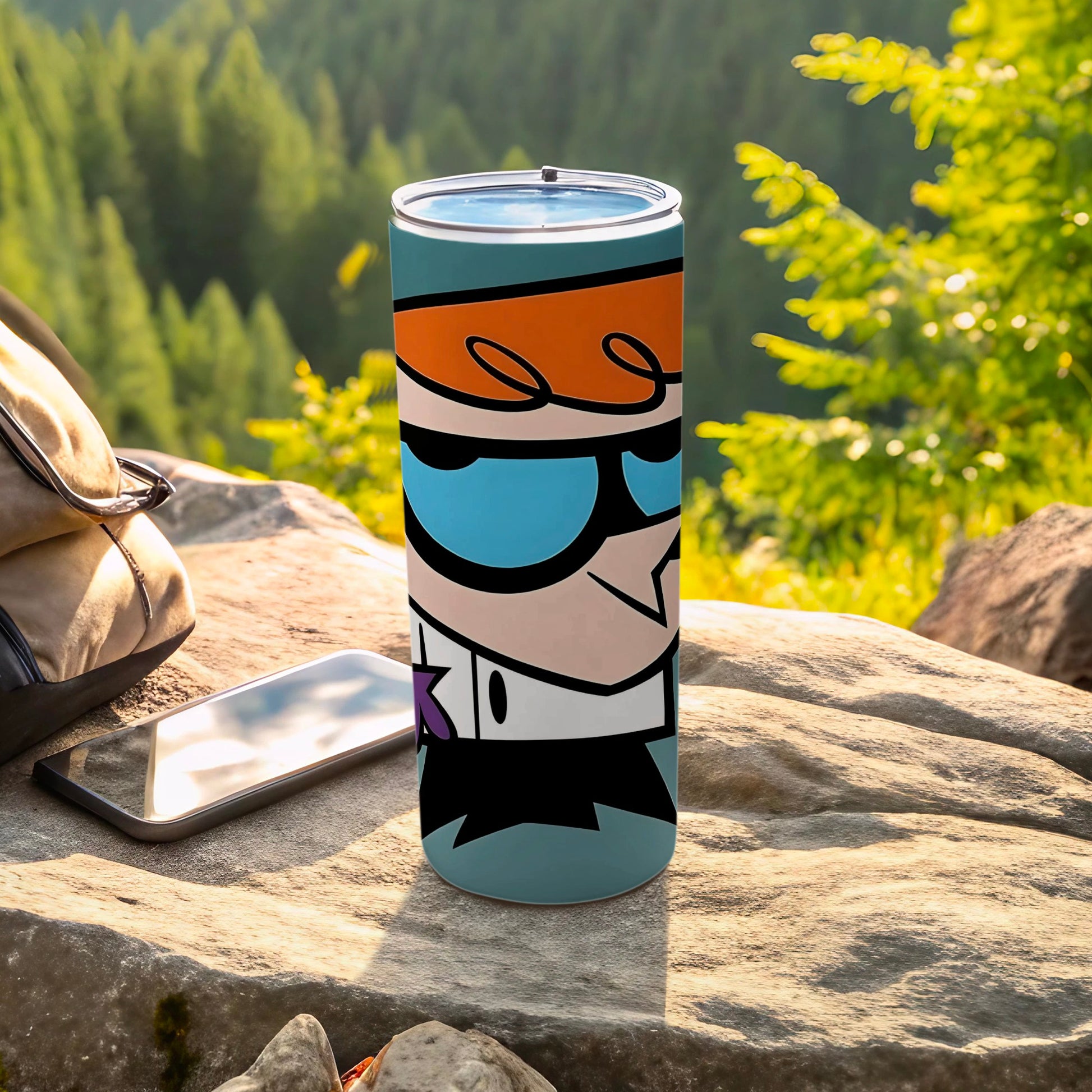 Cool Cartoon Character Tumbler for Outdoor Adventures