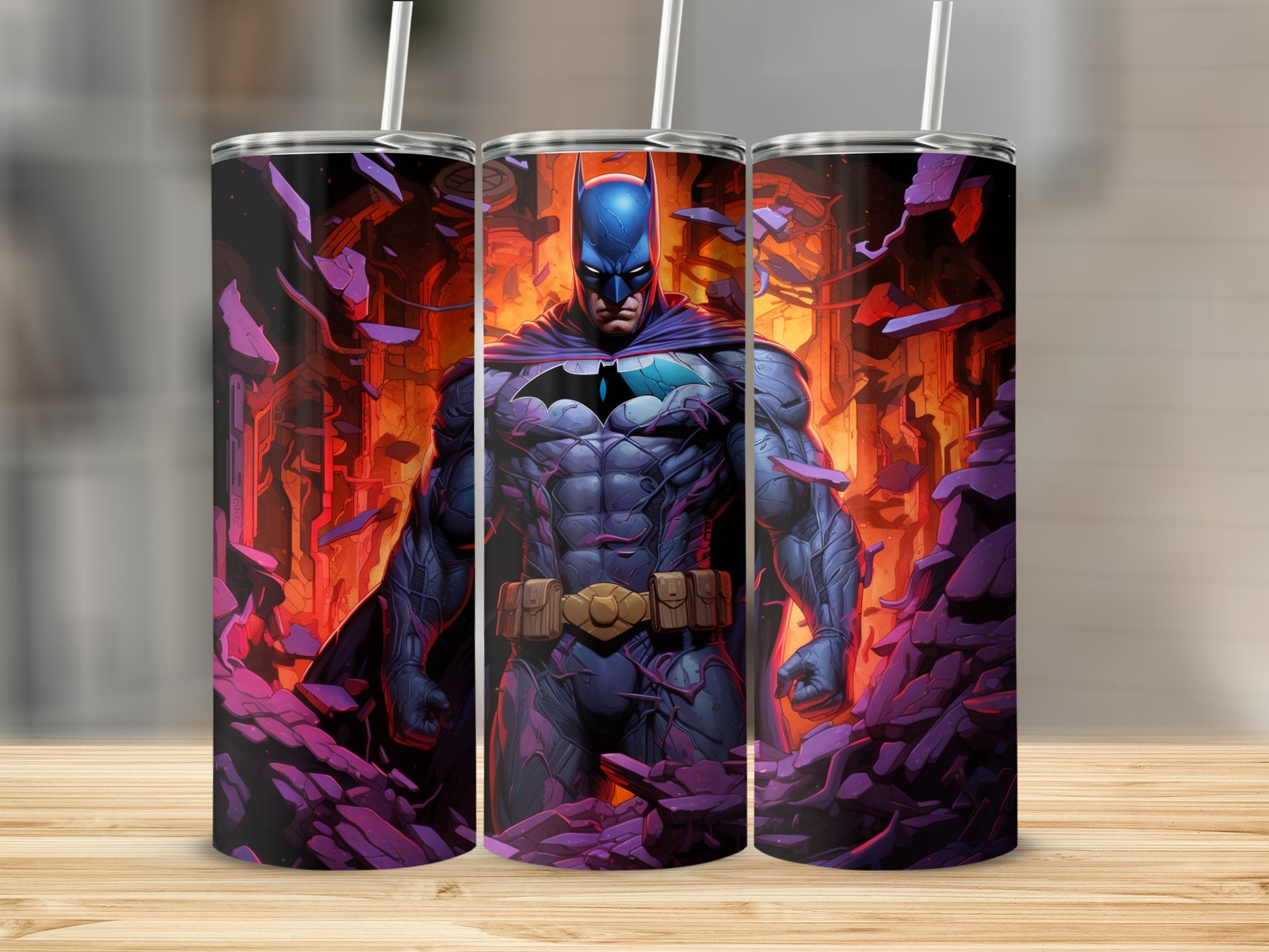 Heroic Graphic Design Travel Tumbler for Fans