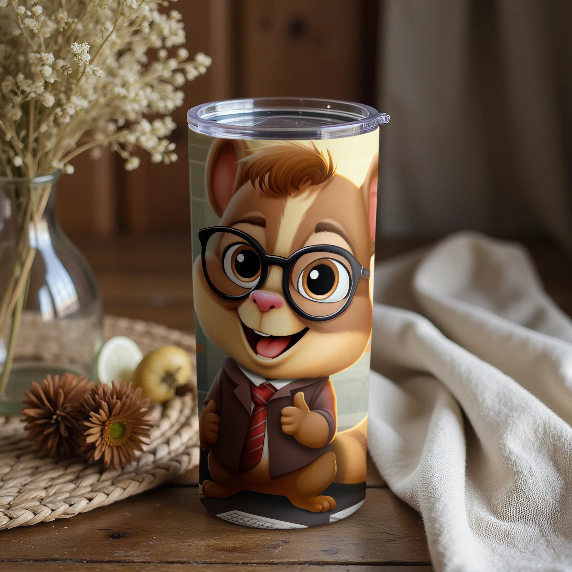 Smart Cartoon Squirrel Glasses Thumbs Up Professional Tumbler

Chipmunk
Squirrel
Cartoon
Animal
Furry
Happy
Smart
Nerdy
Professional
Suit
Tie
Glasses
Thumbs Up
Cute
Cheerful
Tumbler
Drinkware
Insulated
Travel Mug
Character Art