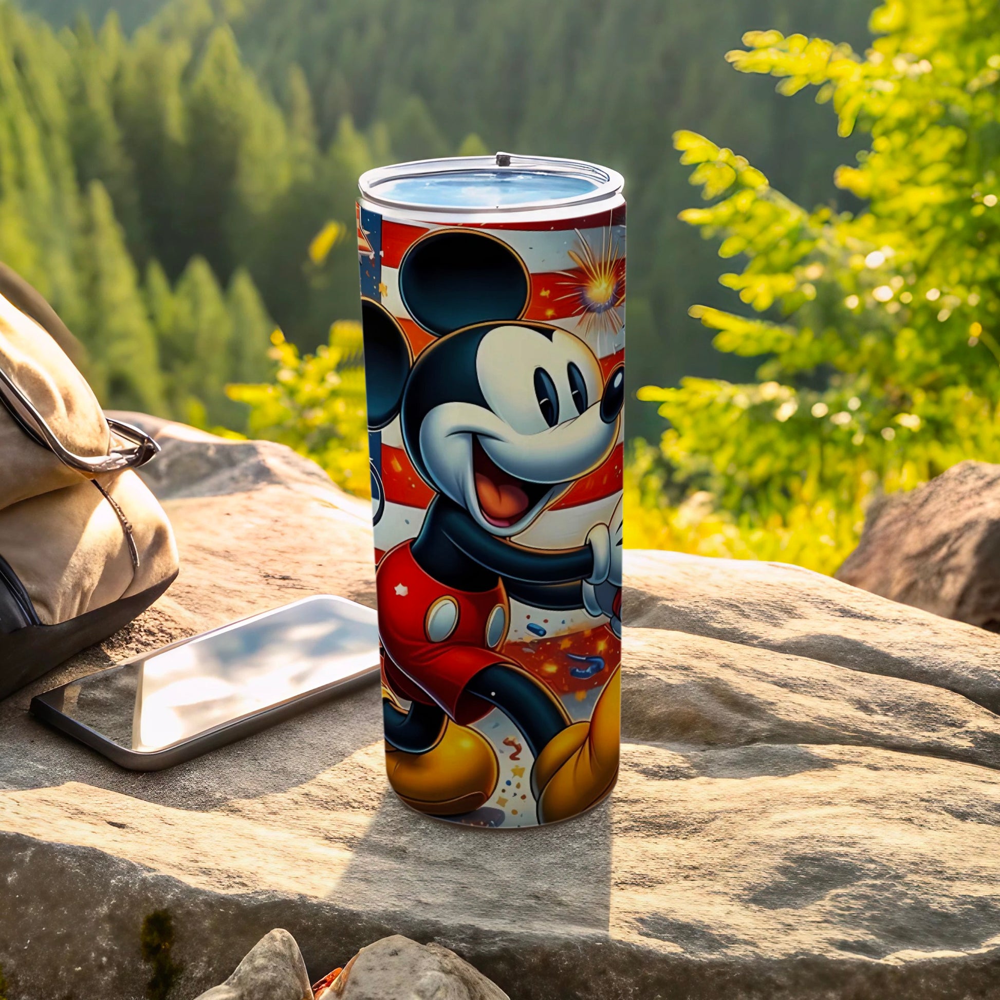 Colorful Cartoon Character 20oz Tumbler Travel Cup