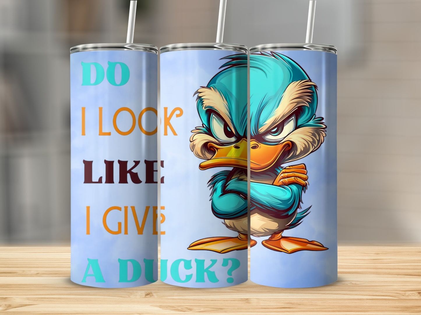 Do I Look Like I Give A Duck Insulated Tumbler