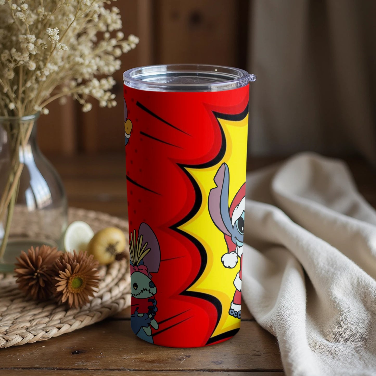 Colorful Cartoon Character Tumbler for Kids Holiday Gifts