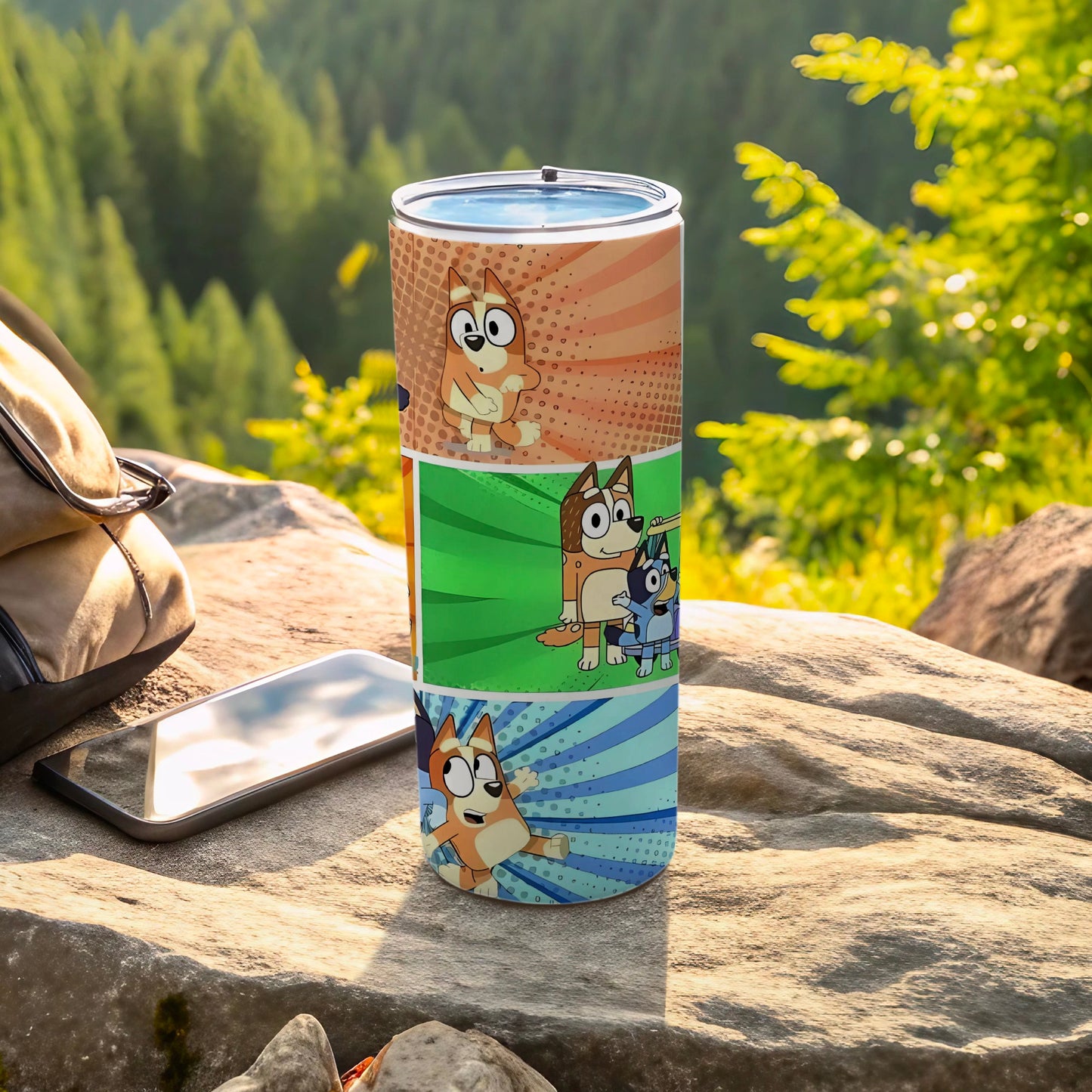 Colorful Cartoon Character Insulated Tumbler Cup