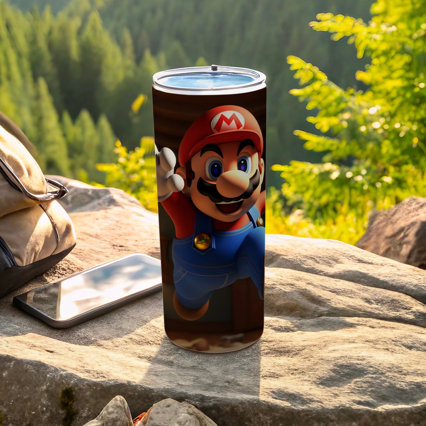 Mario Character Insulated Tumbler for Outdoor Adventures