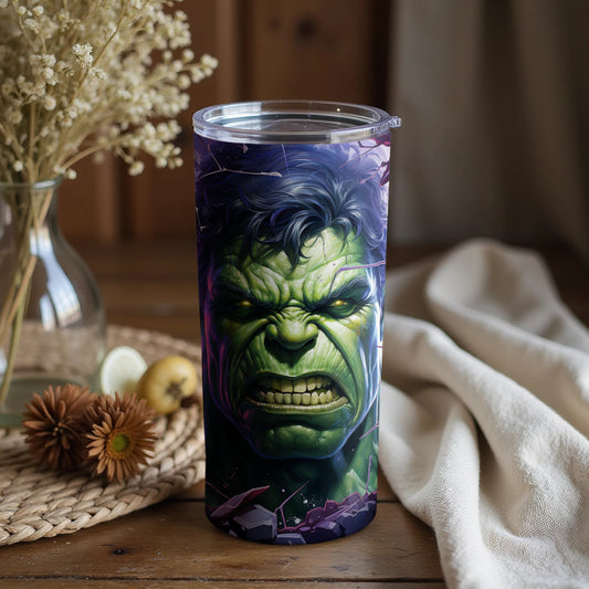 The Incredible Hulk Art Tumbler Elevated Drinkware