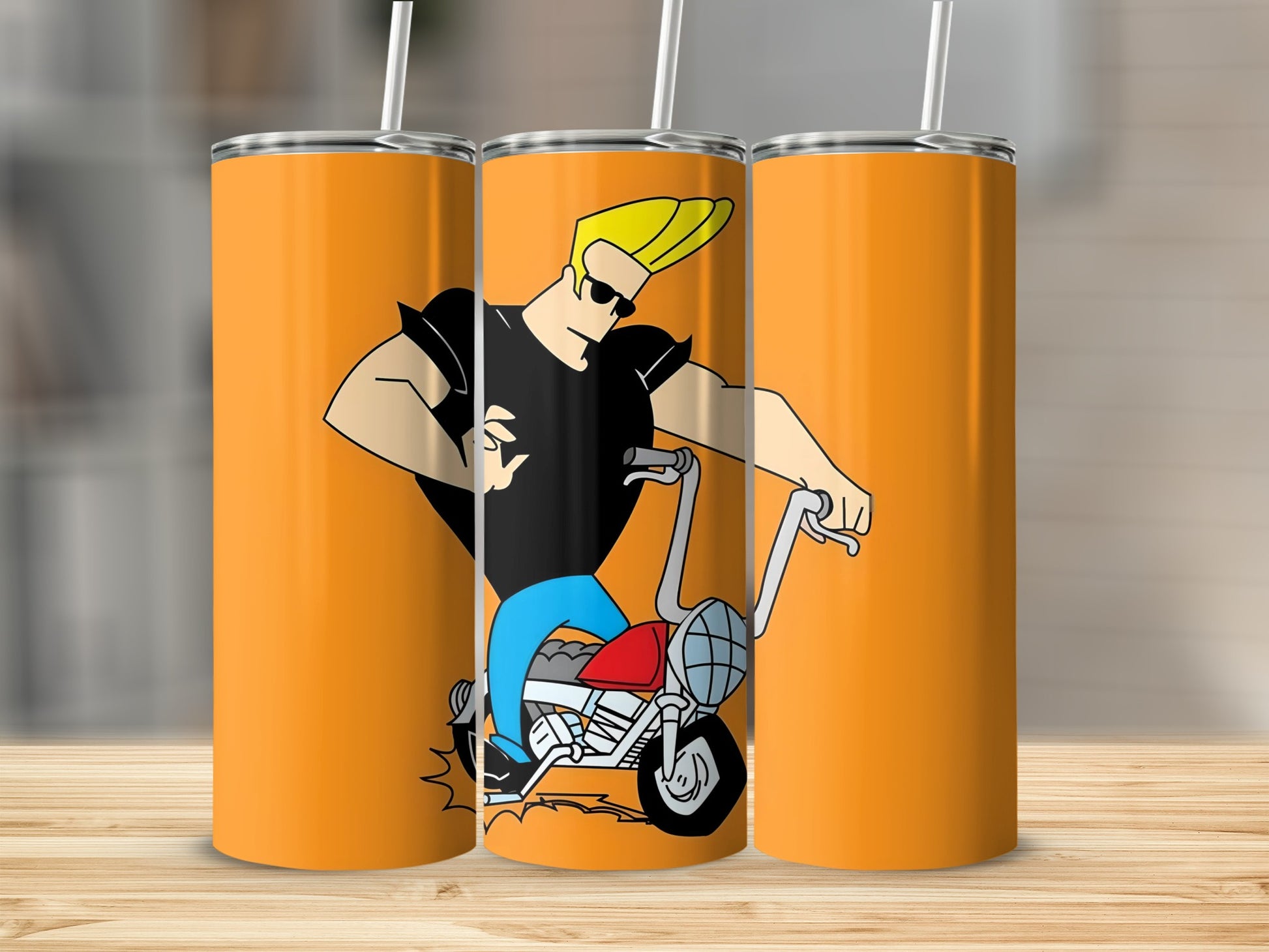 Bold Cartoon Character Design Tumbler Cup