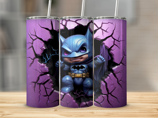 Cute Hero Figure Tumbler Perfect for Kids and Fans
