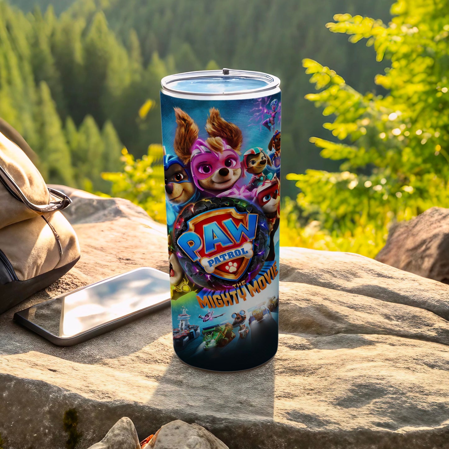 Paw Patrol The Mighty Movie Insulated Travel Mug