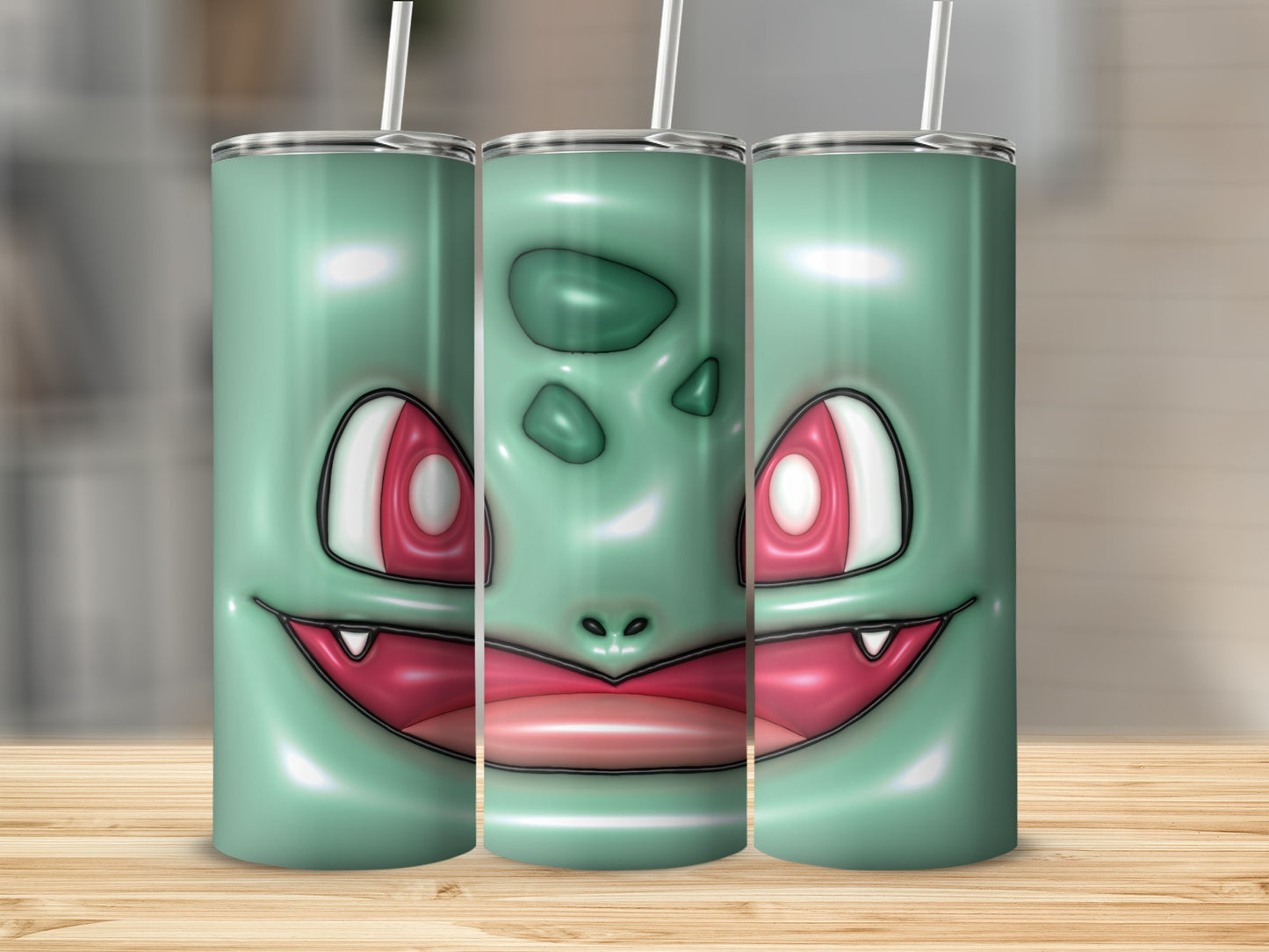 Bulbasaur Inspired Design Tumbler Drinkware Product
