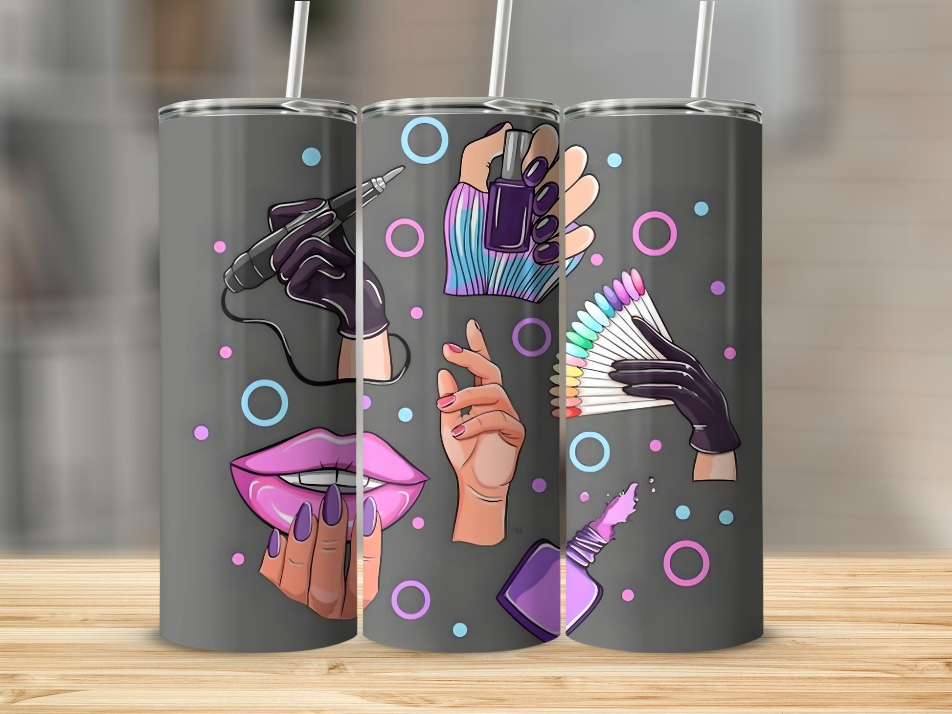Hairstylist Tools and Accessories Design Tumbler