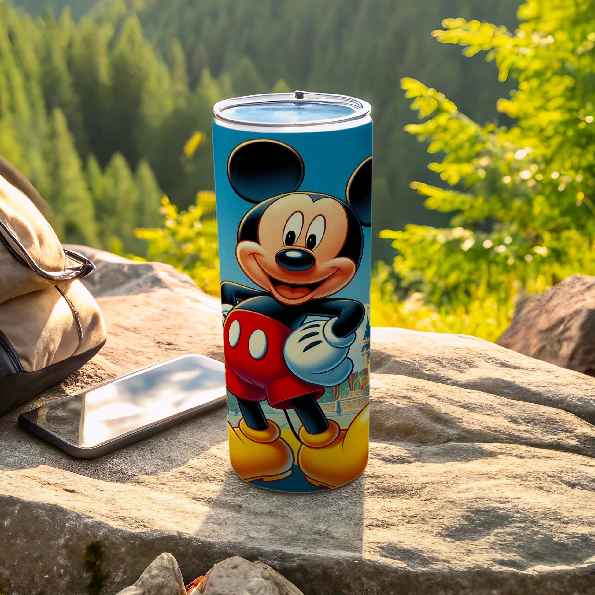 Adorable Mickey Mouse Outdoor Travel Tumbler Cup