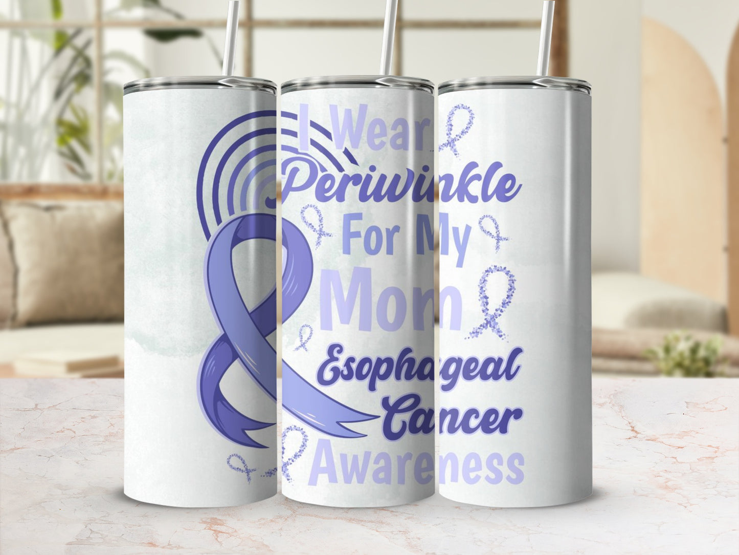 I Wear Periwinkle for My Mom Esophageal Cancer Awareness