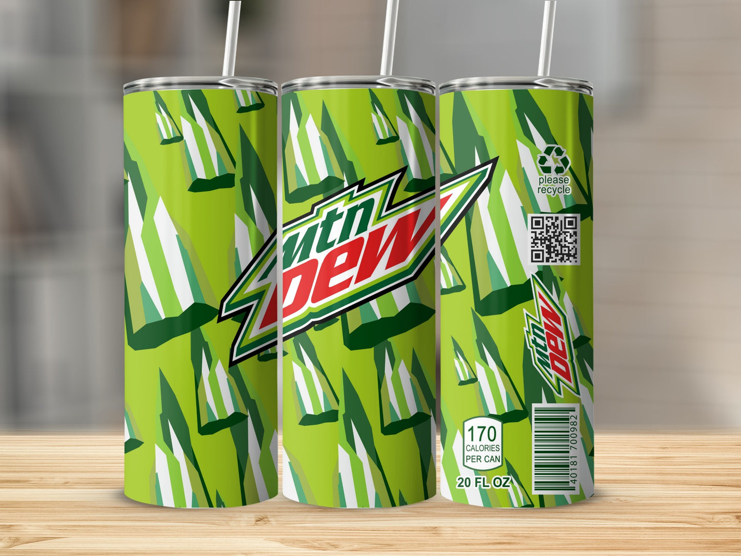 Mountain Dew 20 FL OZ 170 CALORIES PER CAN tumbler product type