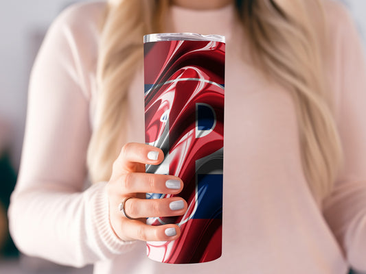 Abstract Philadelphia Phillies Team Colors Tumblers