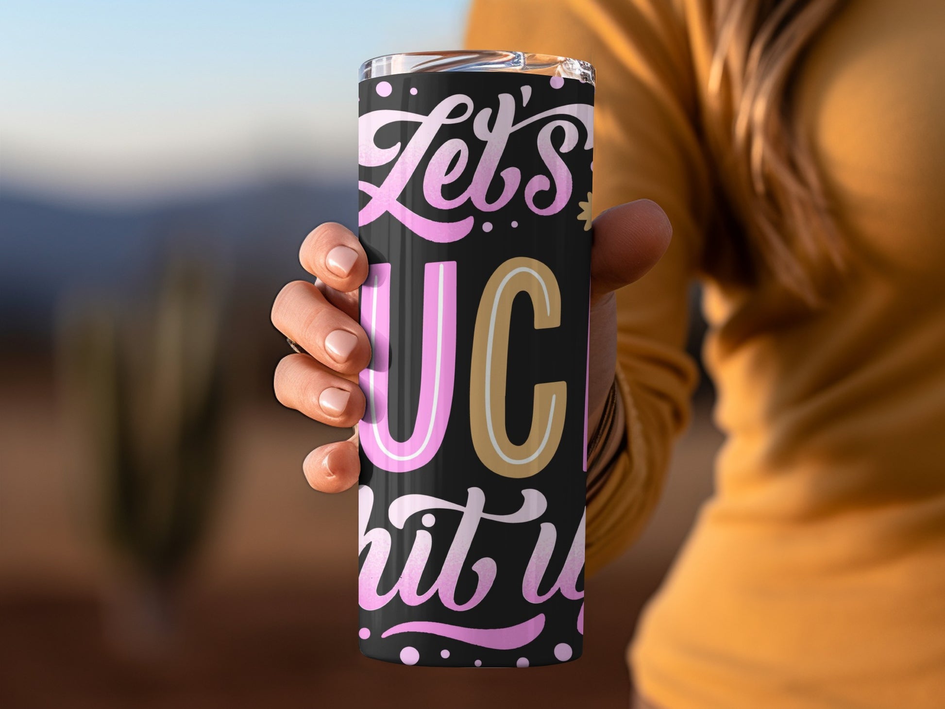 Let's UC Hit It Tumbler Flask for Reliable Use