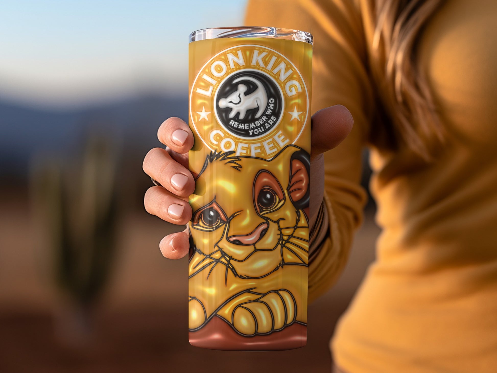 Lion King Remember Who You Are Coffee Tumbler