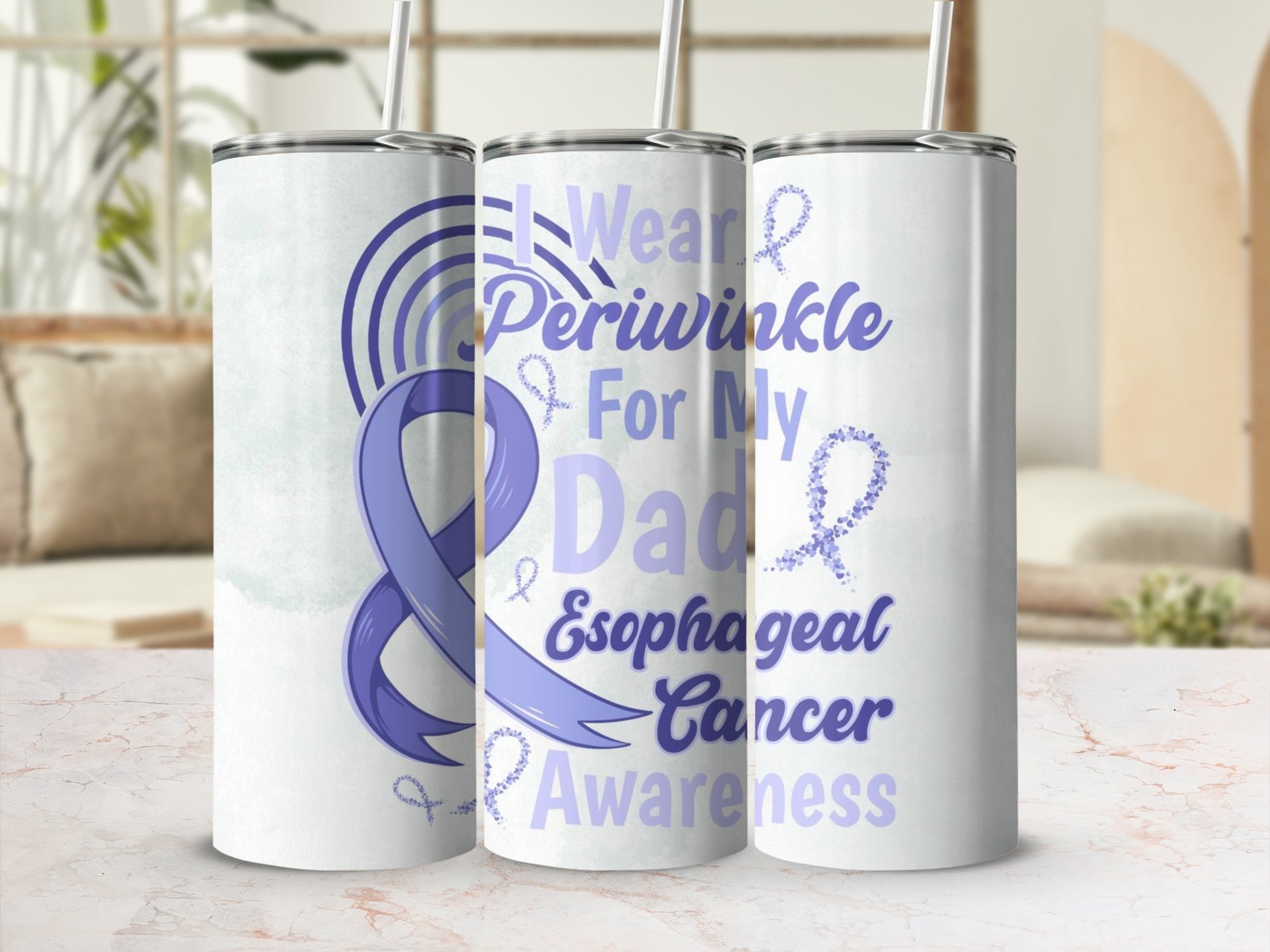 I Wear Periwinkle For My Dad Esophageal Cancer Awareness