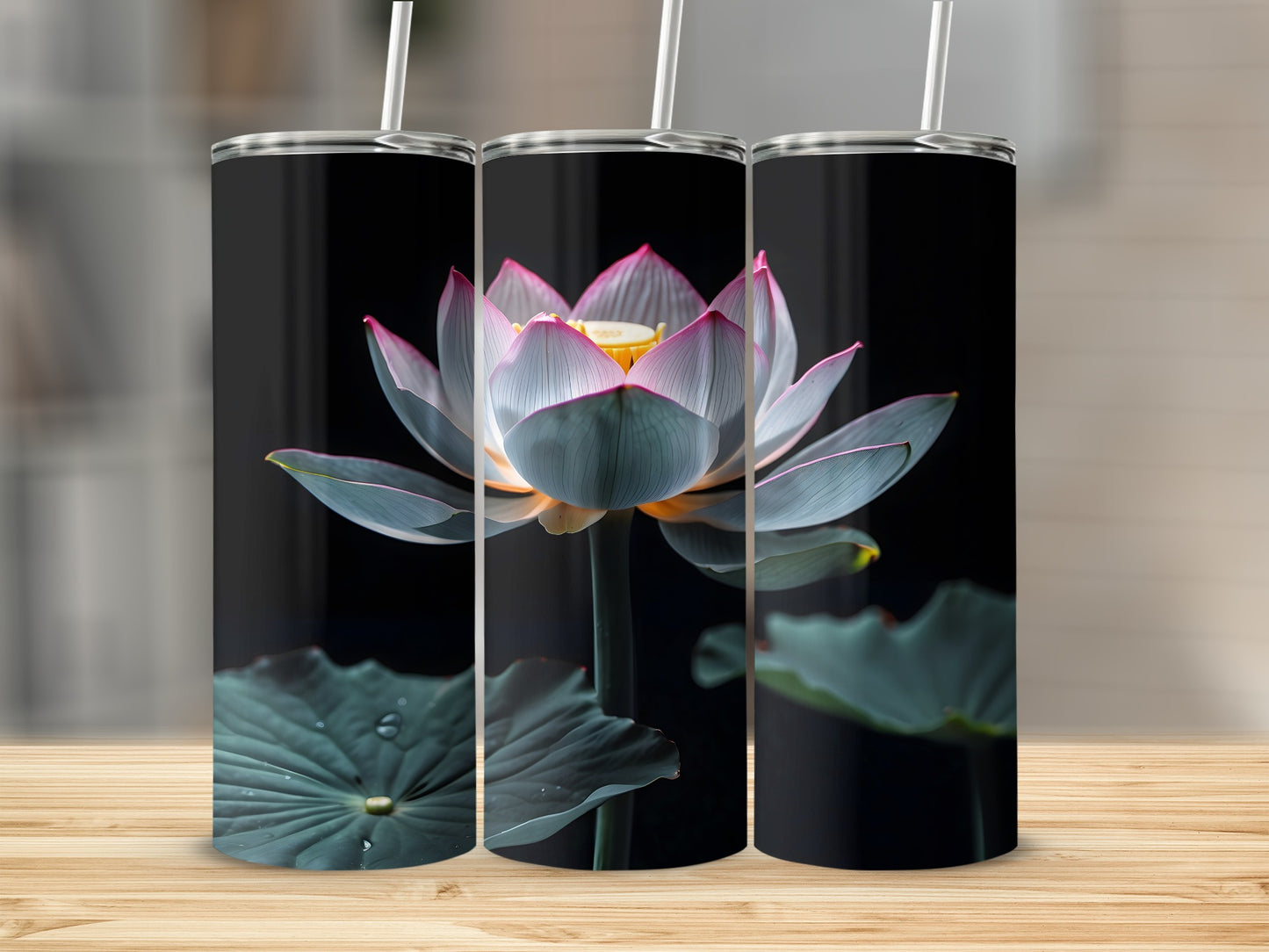 Elegant Lotus Flower Bloom Design Tumbler product type