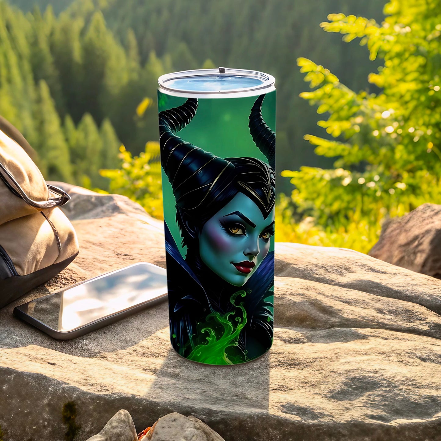 Fantasy Villain Art Travel Tumbler for Drinks
