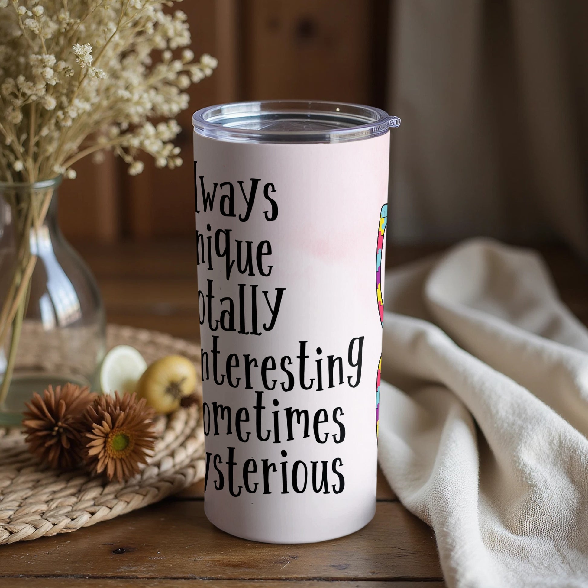 Unique and Interesting Tumbler for Everyday Use