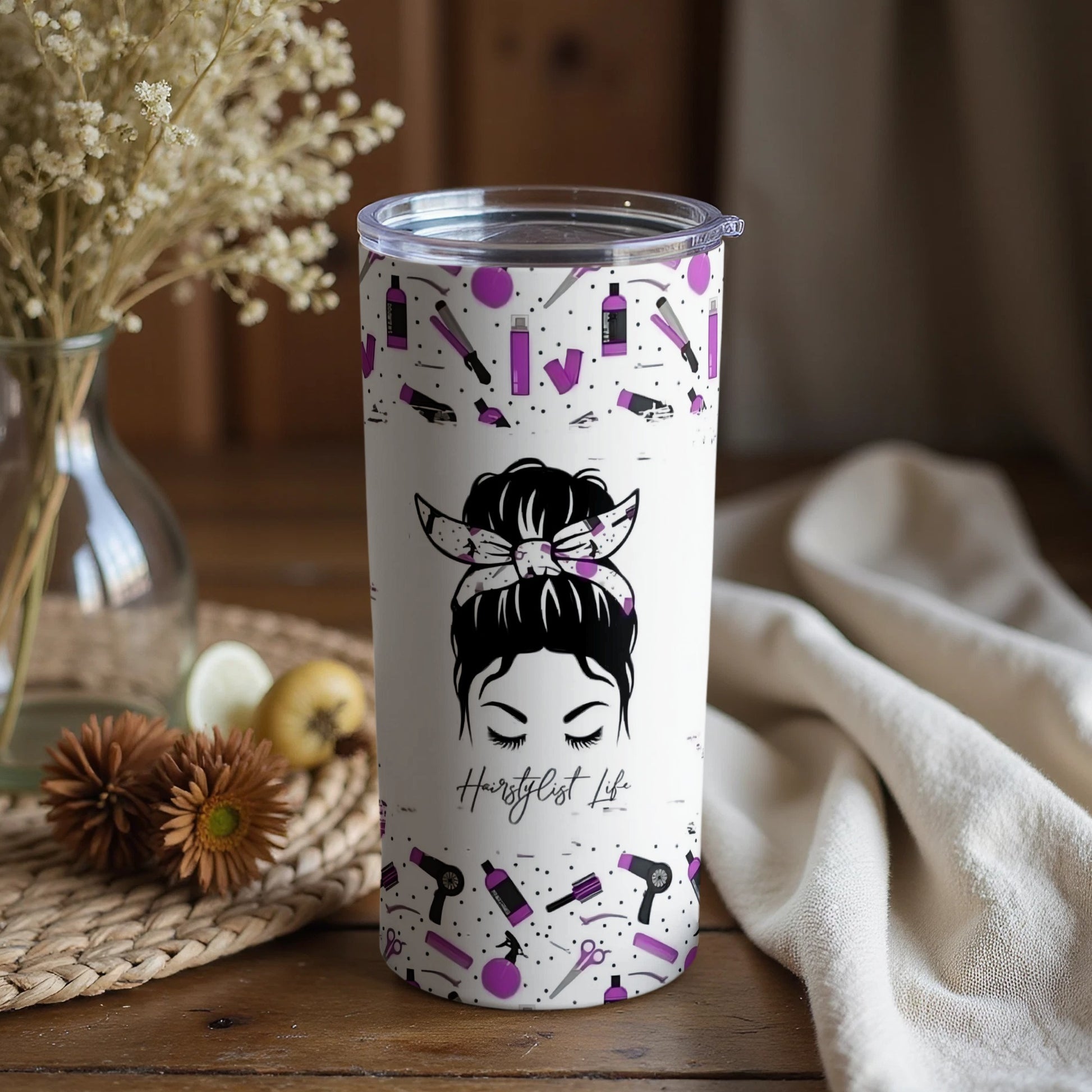 Hair Up Lost Life Stylish Tumbler for Everyday Use