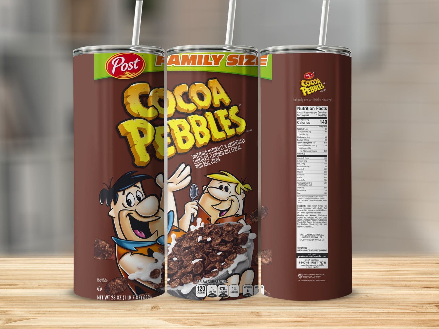 Post Cocoa Pebbles Family Size Chocolate Cereal product type