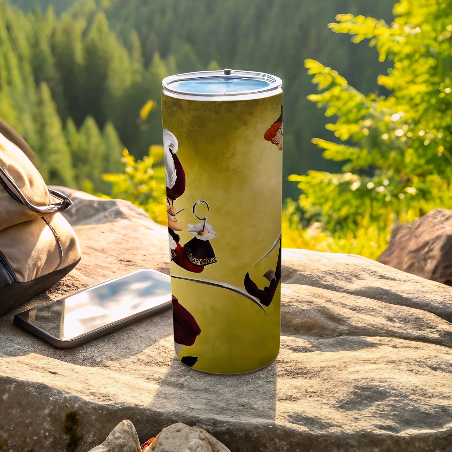 Adventure Hook Character Design Travel Tumbler