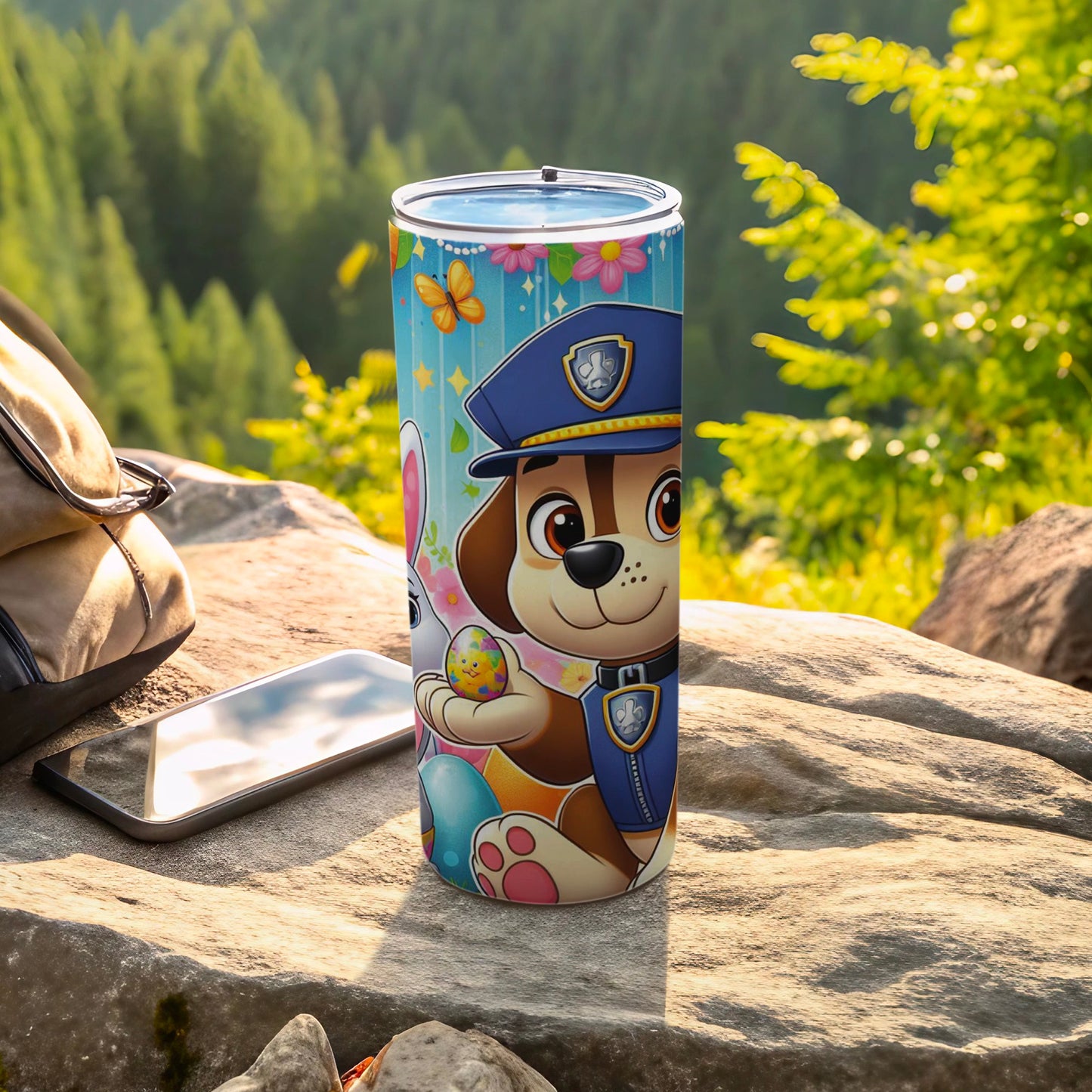 Police Dog Easter Bunny Egg Character Tumbler product type