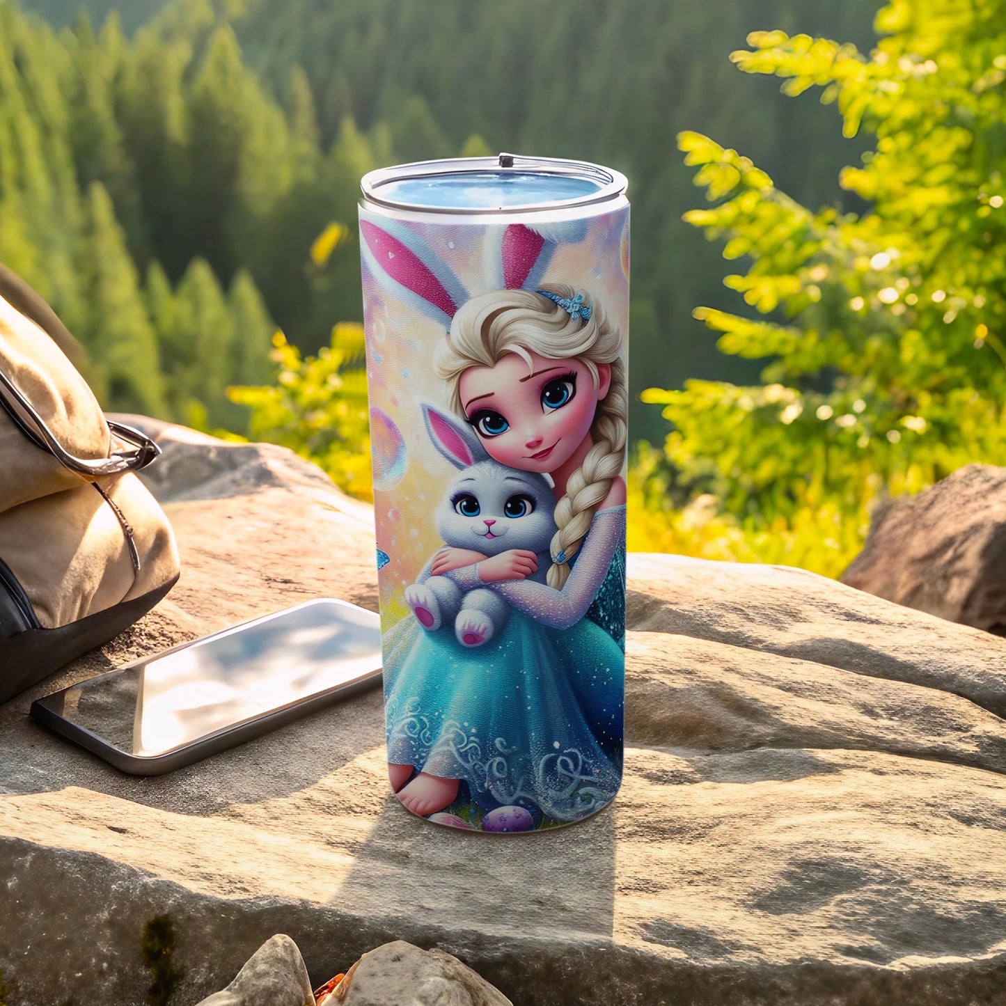 Princess Elsa Bunny Ears White Rabbit Tumbler product type
