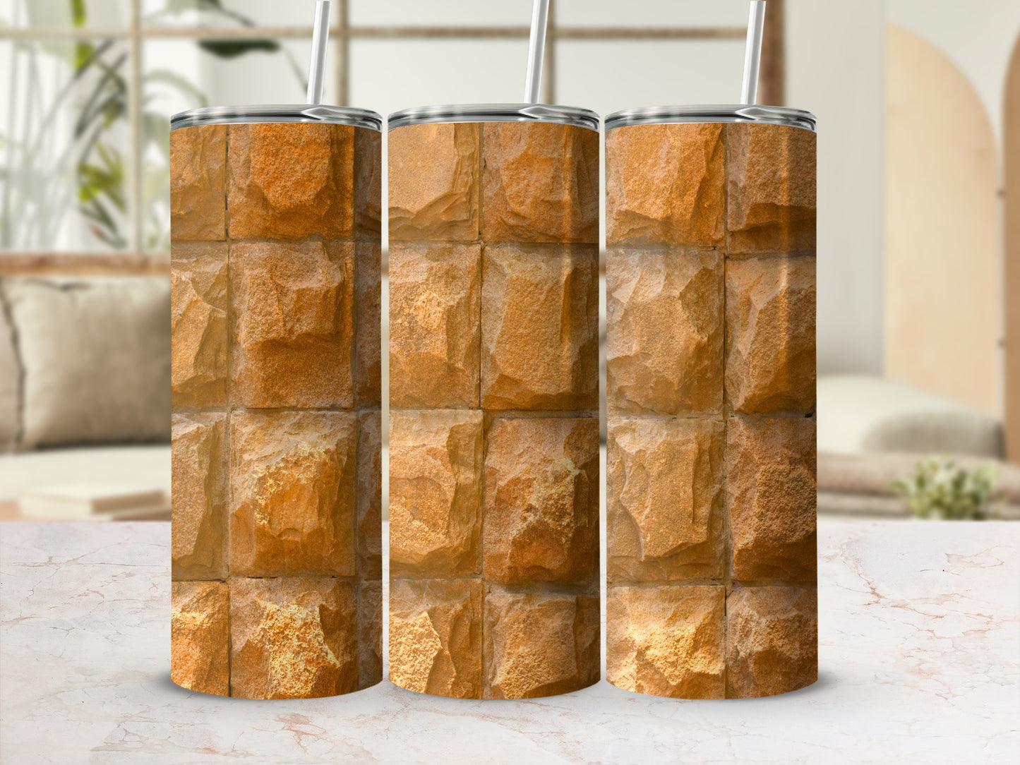 Natural Stone Stacked Block Texture product type