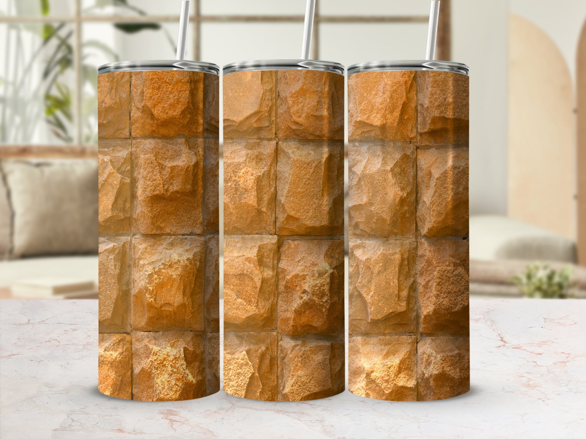 Natural Stone Stacked Block Texture product type