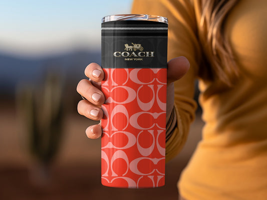 Stylish Coach New York Insulated Travel Mug