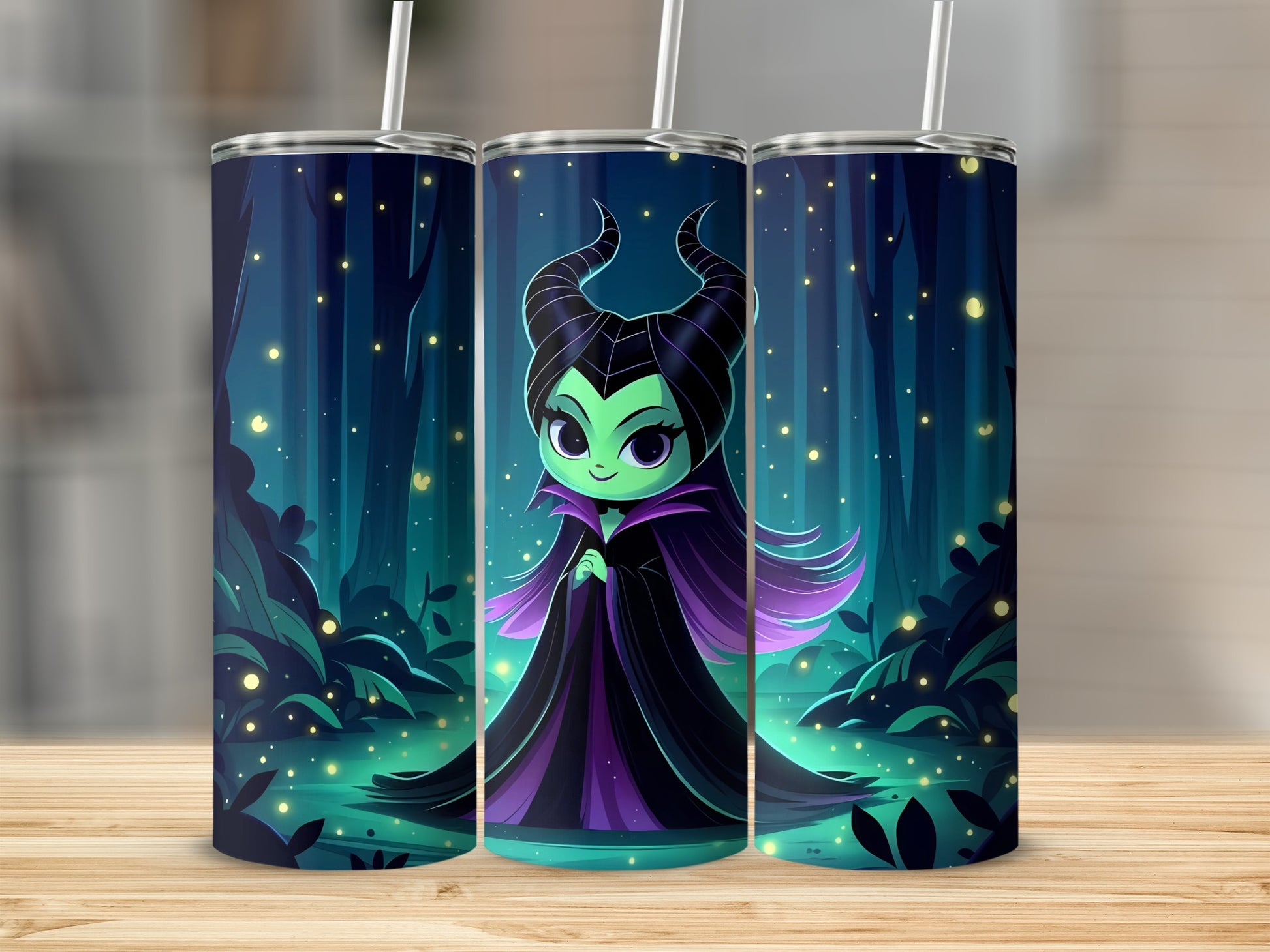Mystical Forest Enchanted Character Tumbler